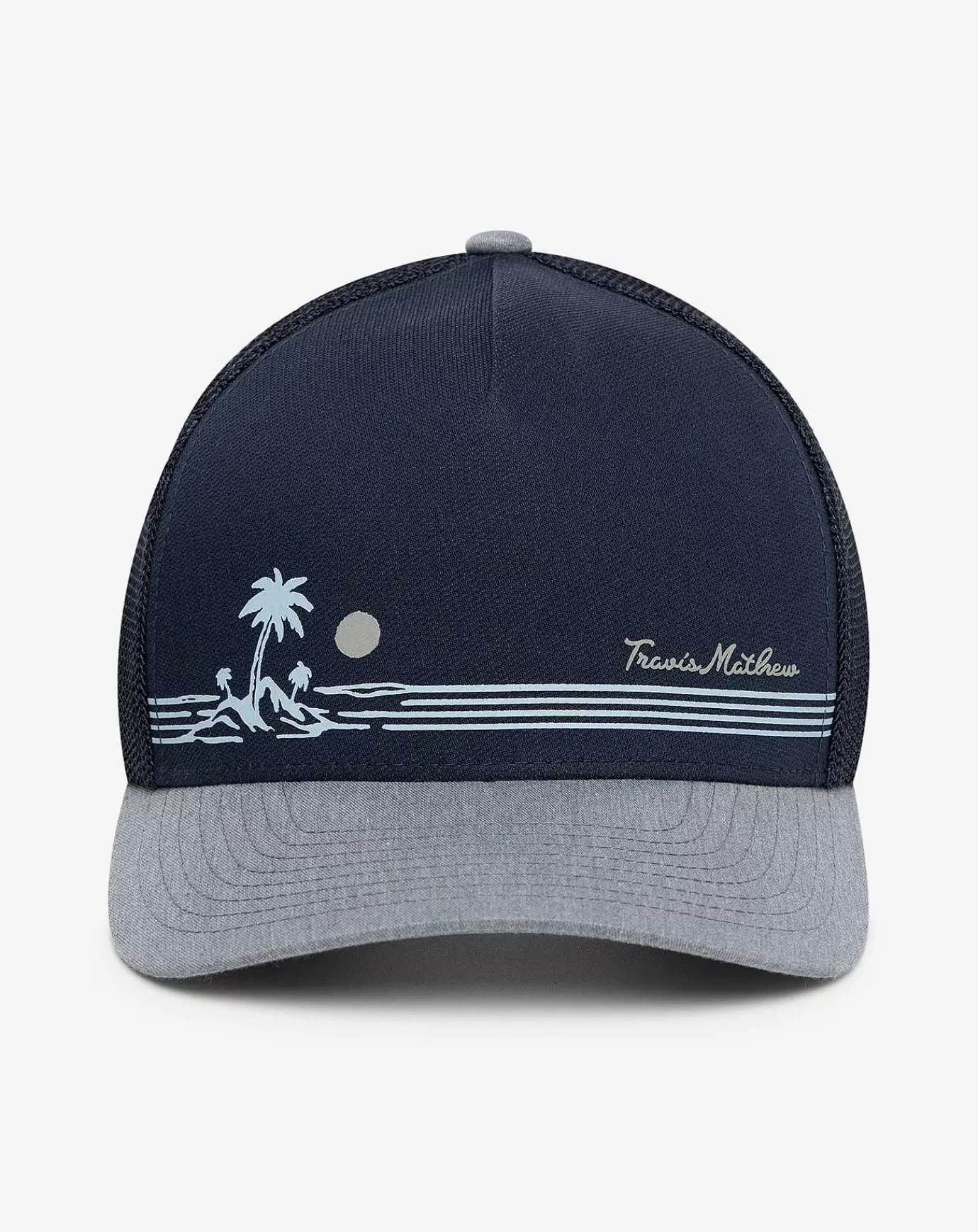 Discount Travis Mathew Lake Chapala Snapback Hat Total Eclipse