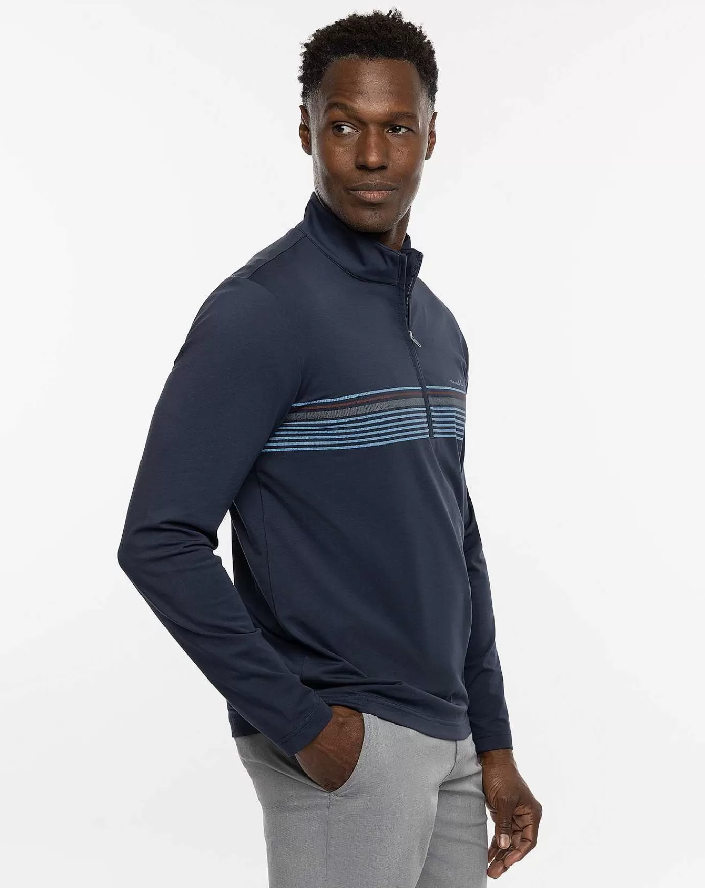 Best Travis Mathew Make Music Quarter Zip Total Eclipse