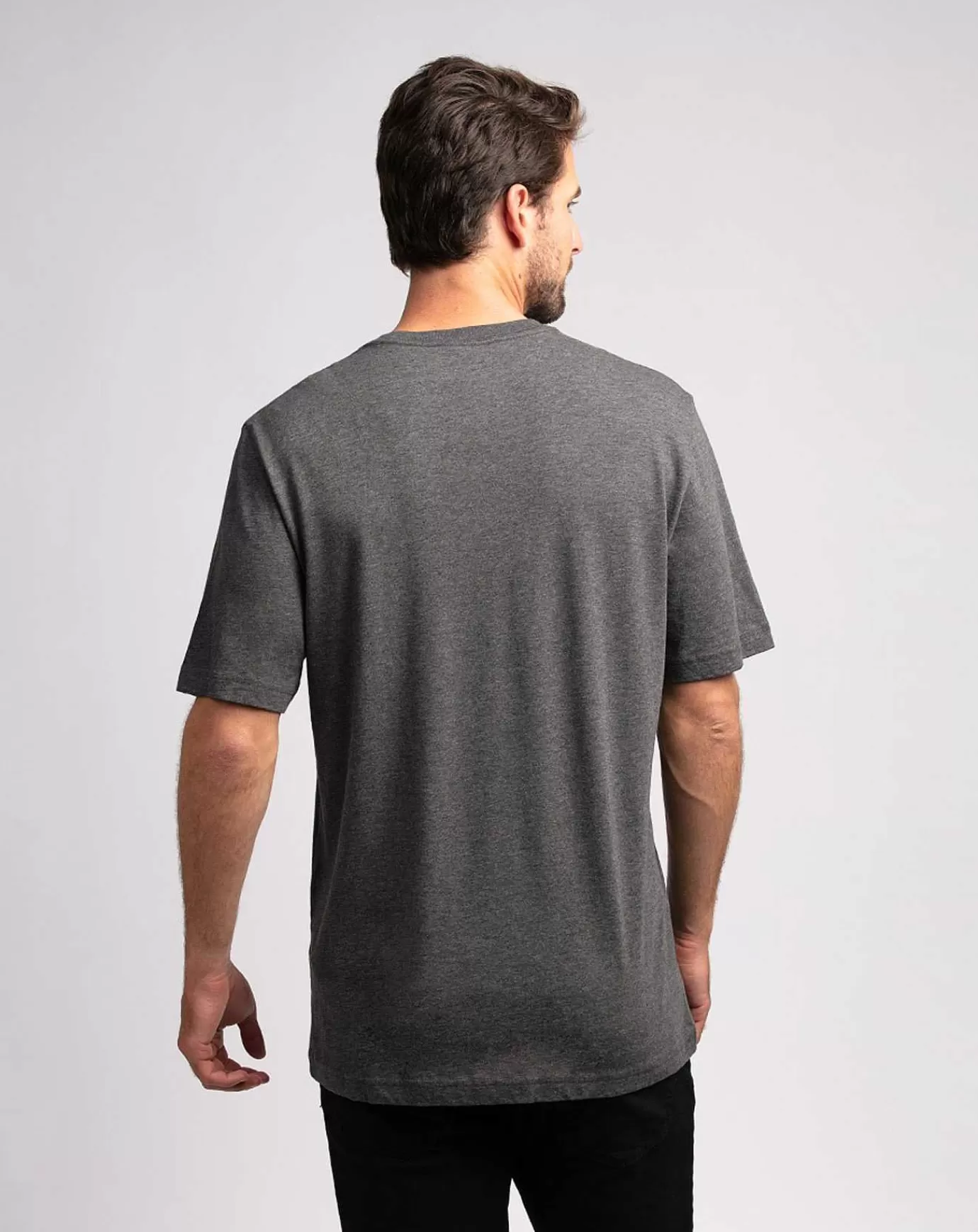 Online Travis Mathew Modernist Tee Heather Grey Pinstri