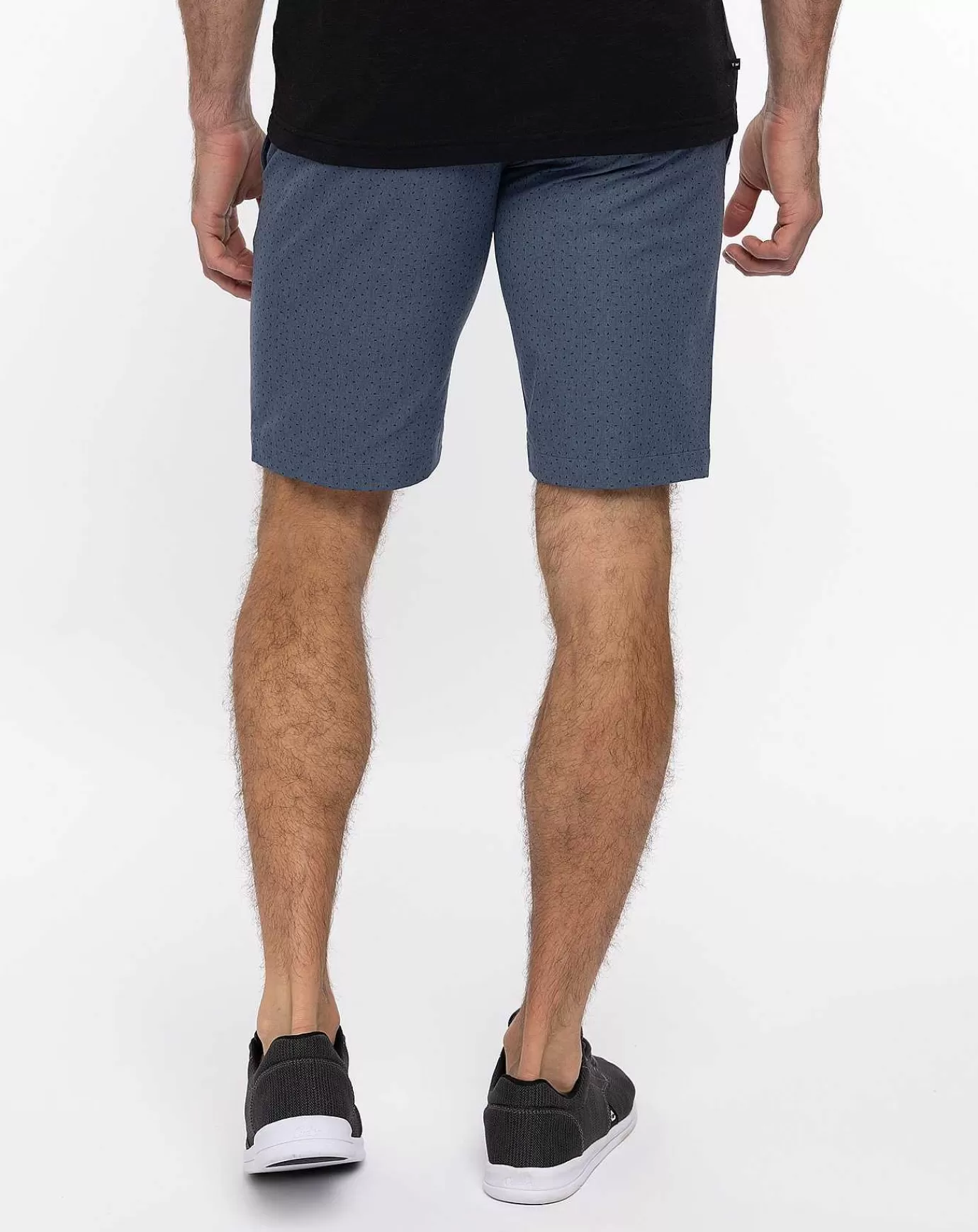 Outlet Travis Mathew No Map Needed Short 9In Heather Dress Blues