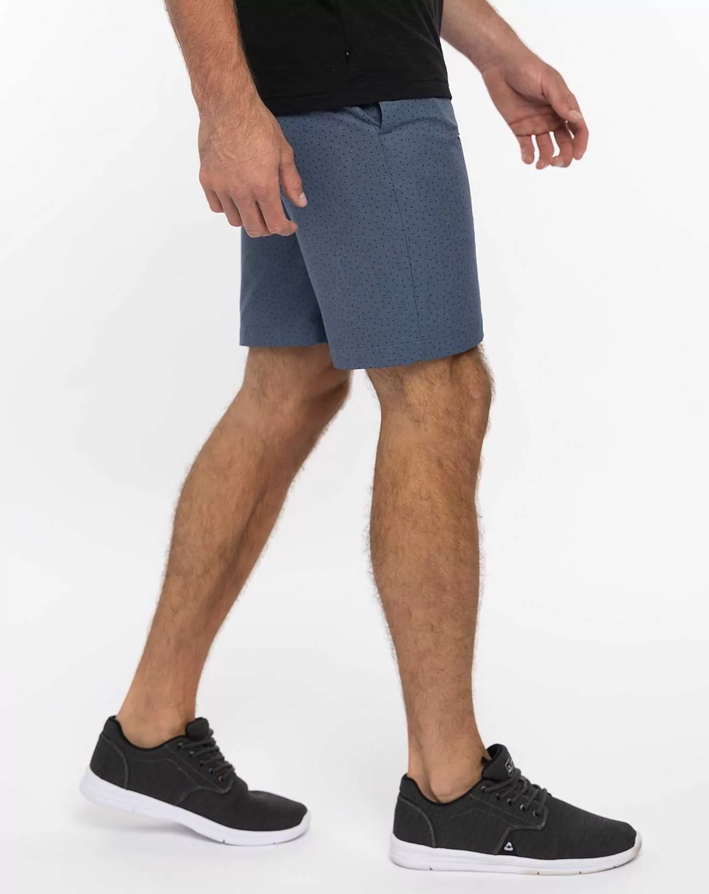 Outlet Travis Mathew No Map Needed Short 9In Heather Dress Blues