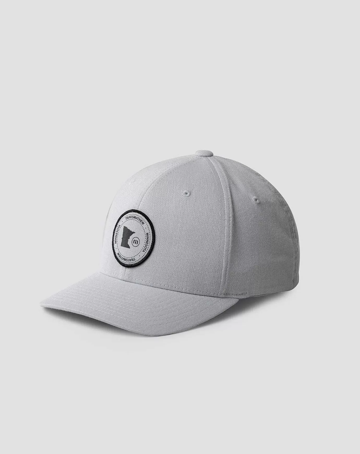 Clearance Travis Mathew Oh For Sure Fitted Hat Heather Sleet