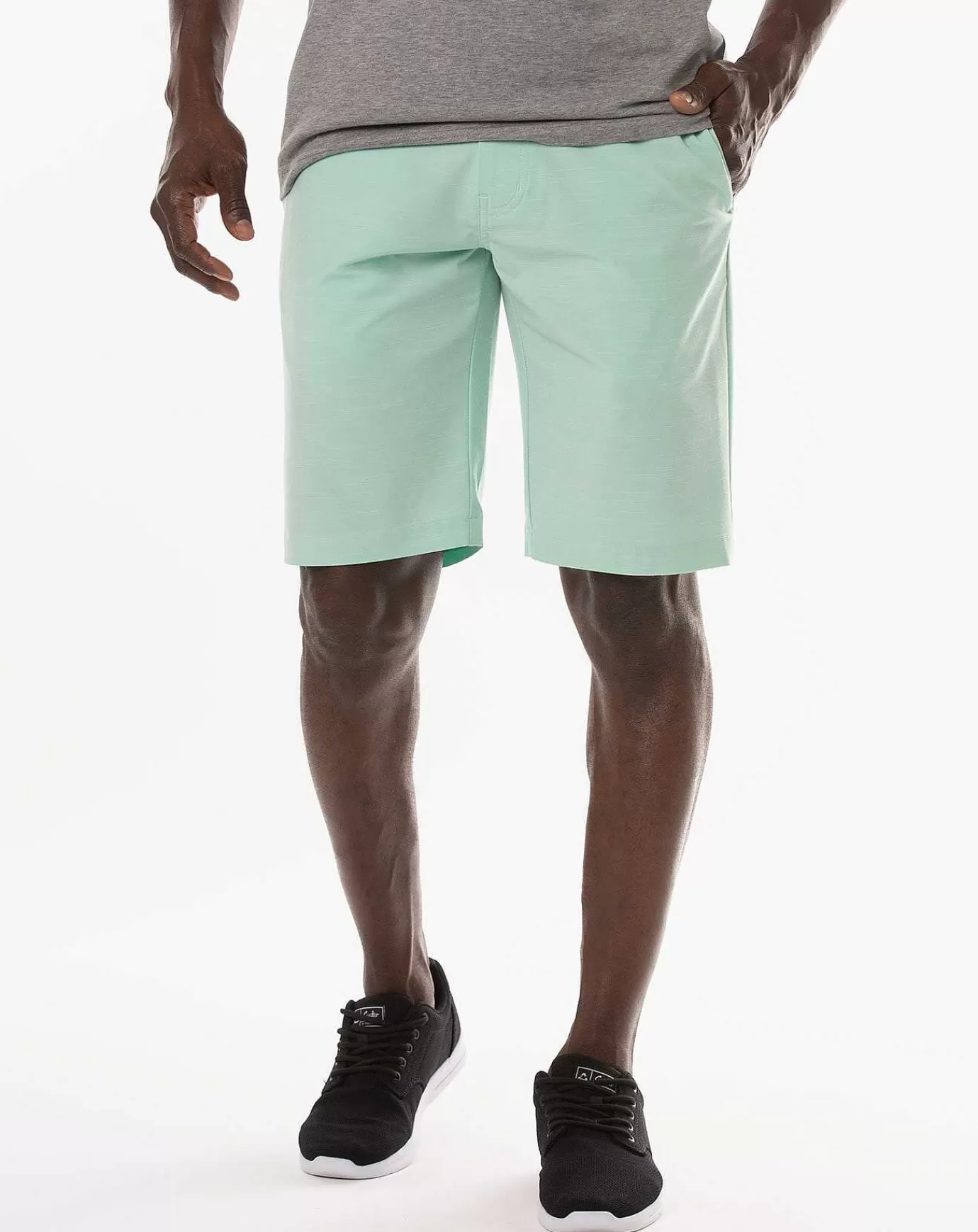 Cheap Travis Mathew On A Boat Short 9In Heather Neptune Gree