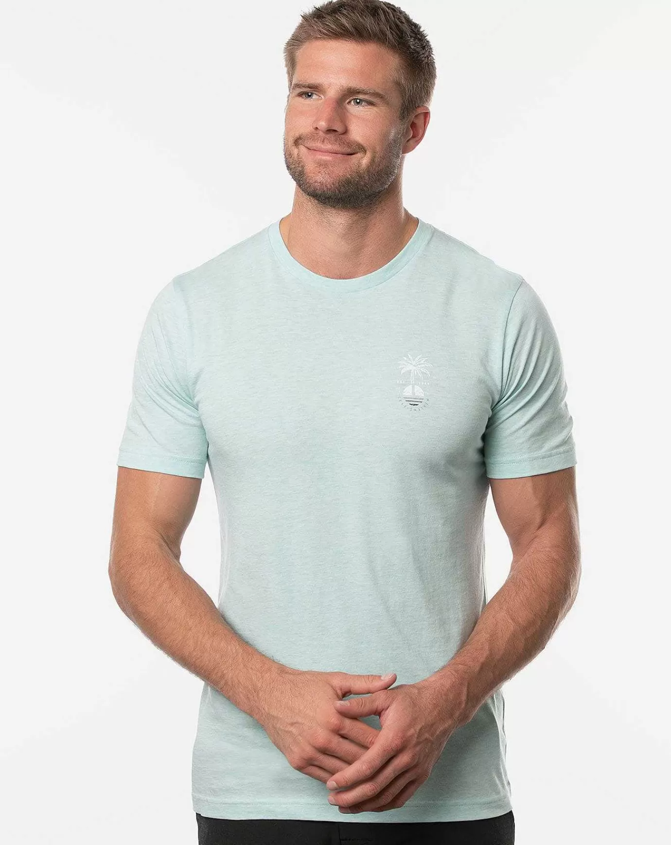 Best Travis Mathew Ontario Tee Heather Petit Four