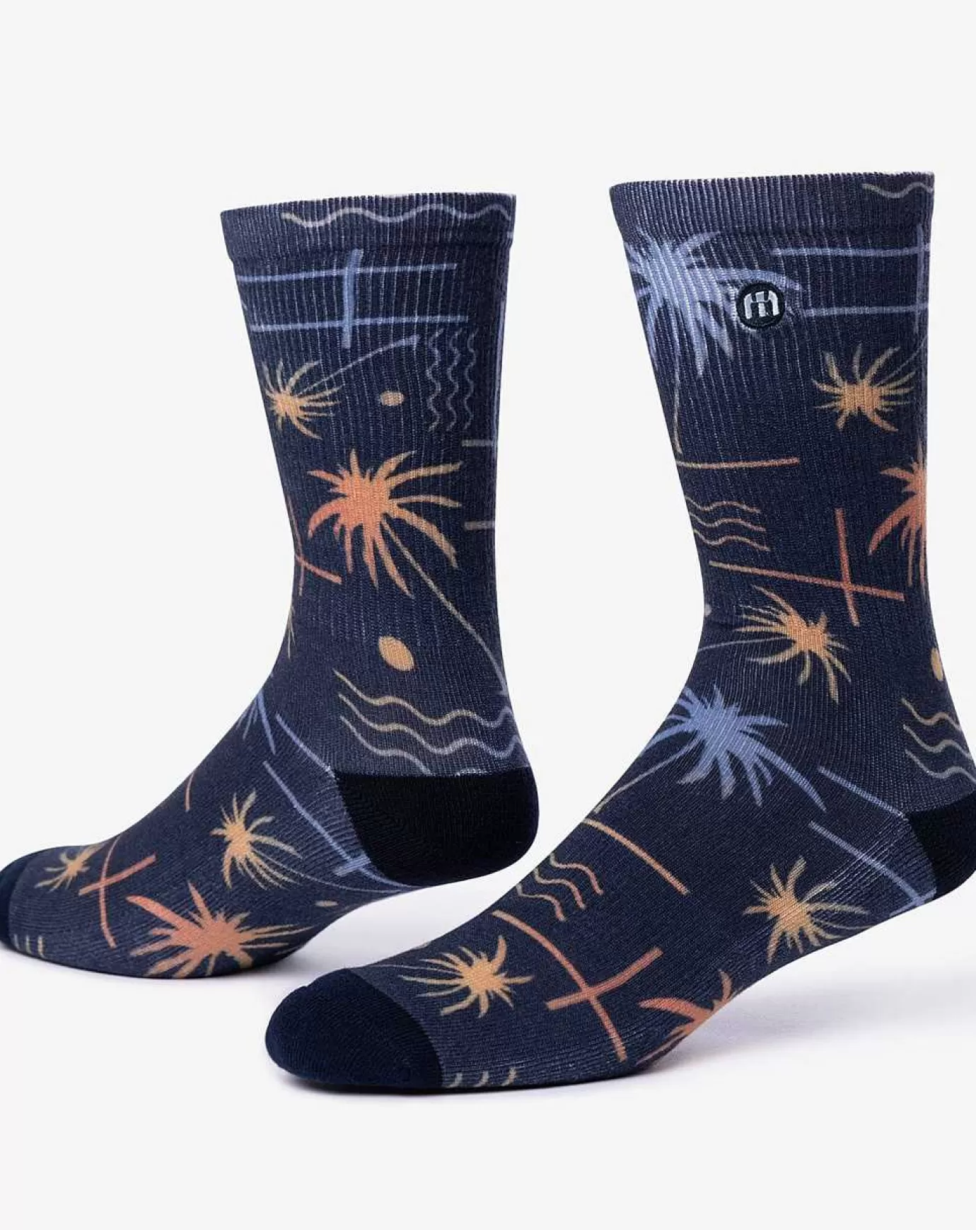 Fashion Travis Mathew Over The Falls Crew Sock Total Eclipse