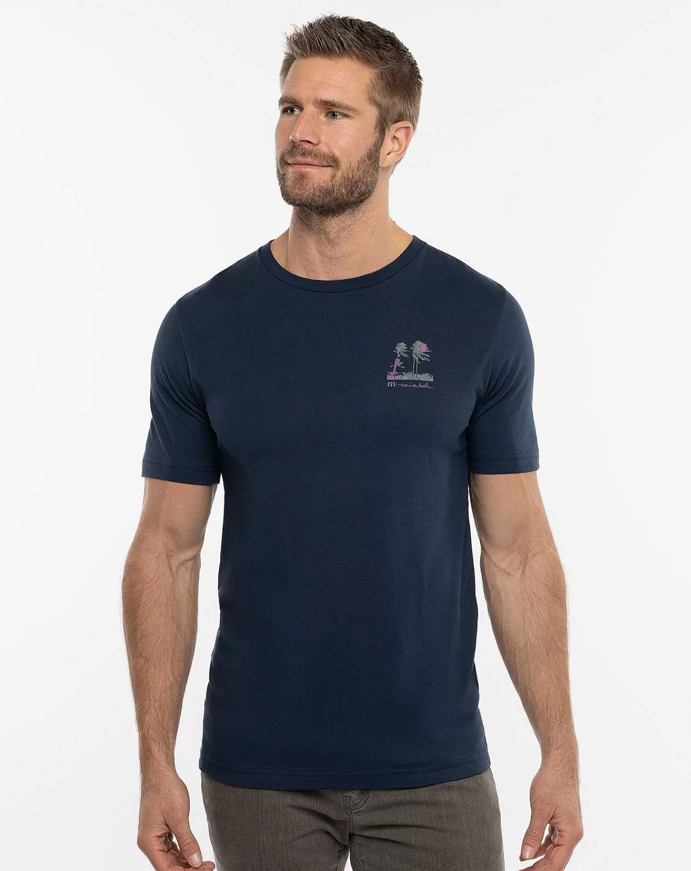 Best Sale Travis Mathew Paddleboard Tee Total Eclipse