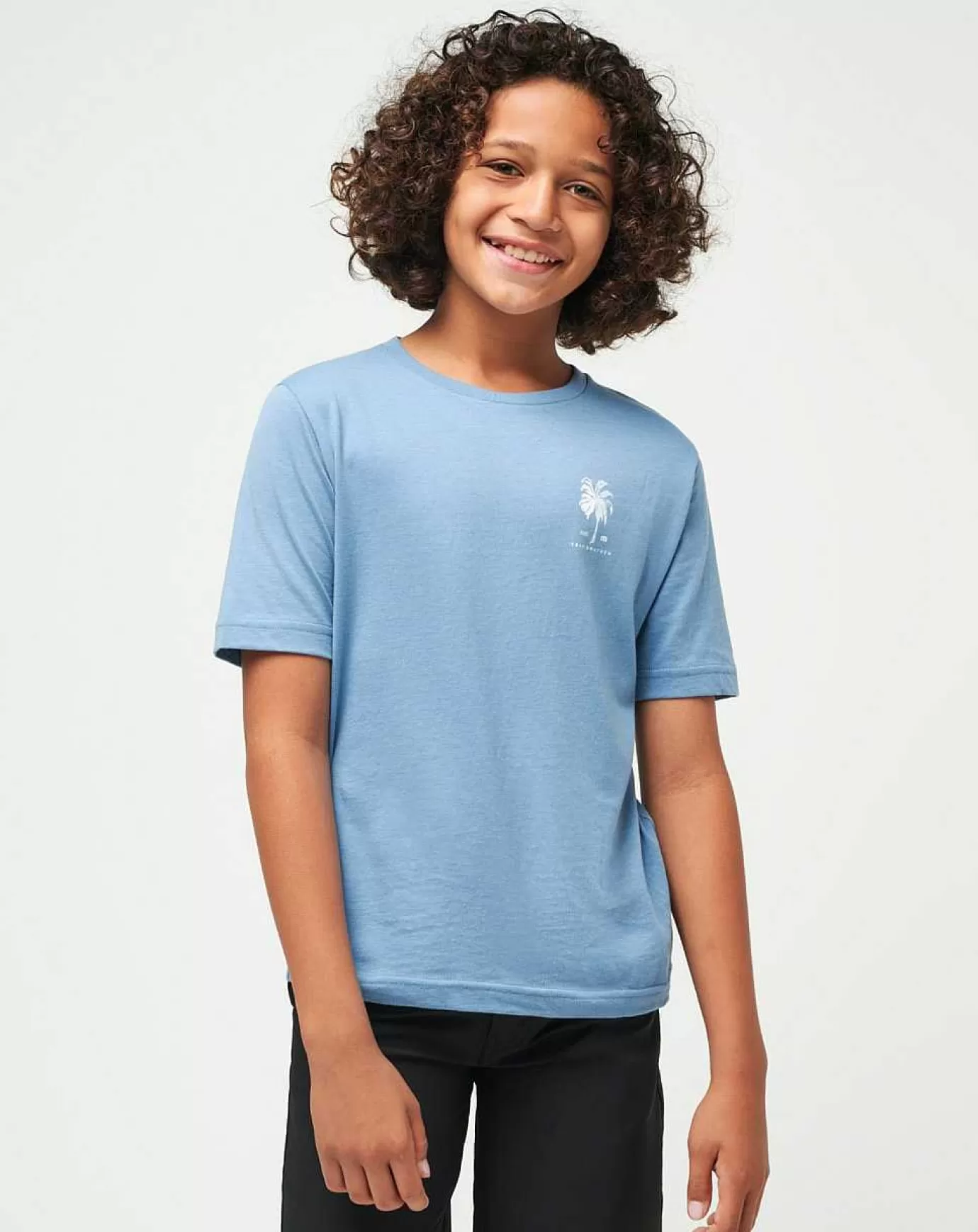 Discount Travis Mathew Palm Grass Youth Tee Coronet