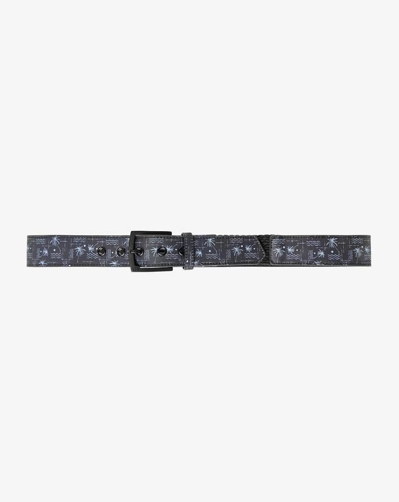 Cheap Travis Mathew Palmwood Canvas Stretch Belt Black