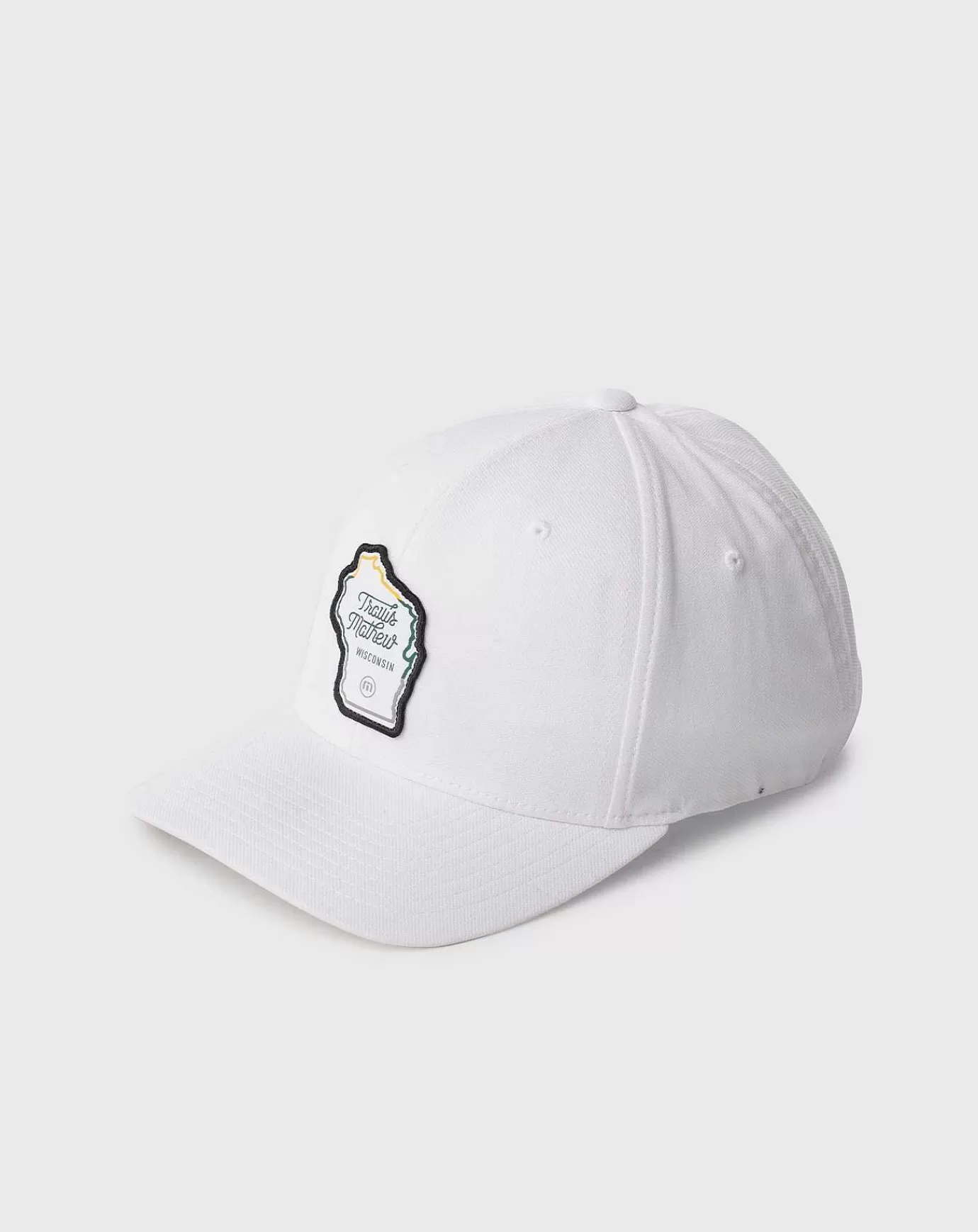 Clearance Travis Mathew Pavilion Fitted Hat White