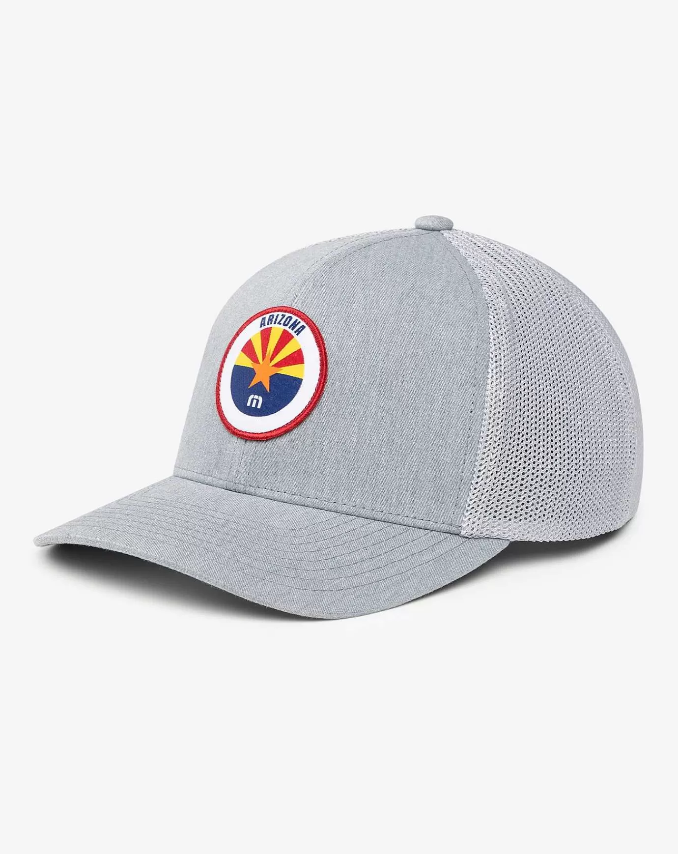 Store Travis Mathew Prickly Pear Snapback Hat Heather Grey