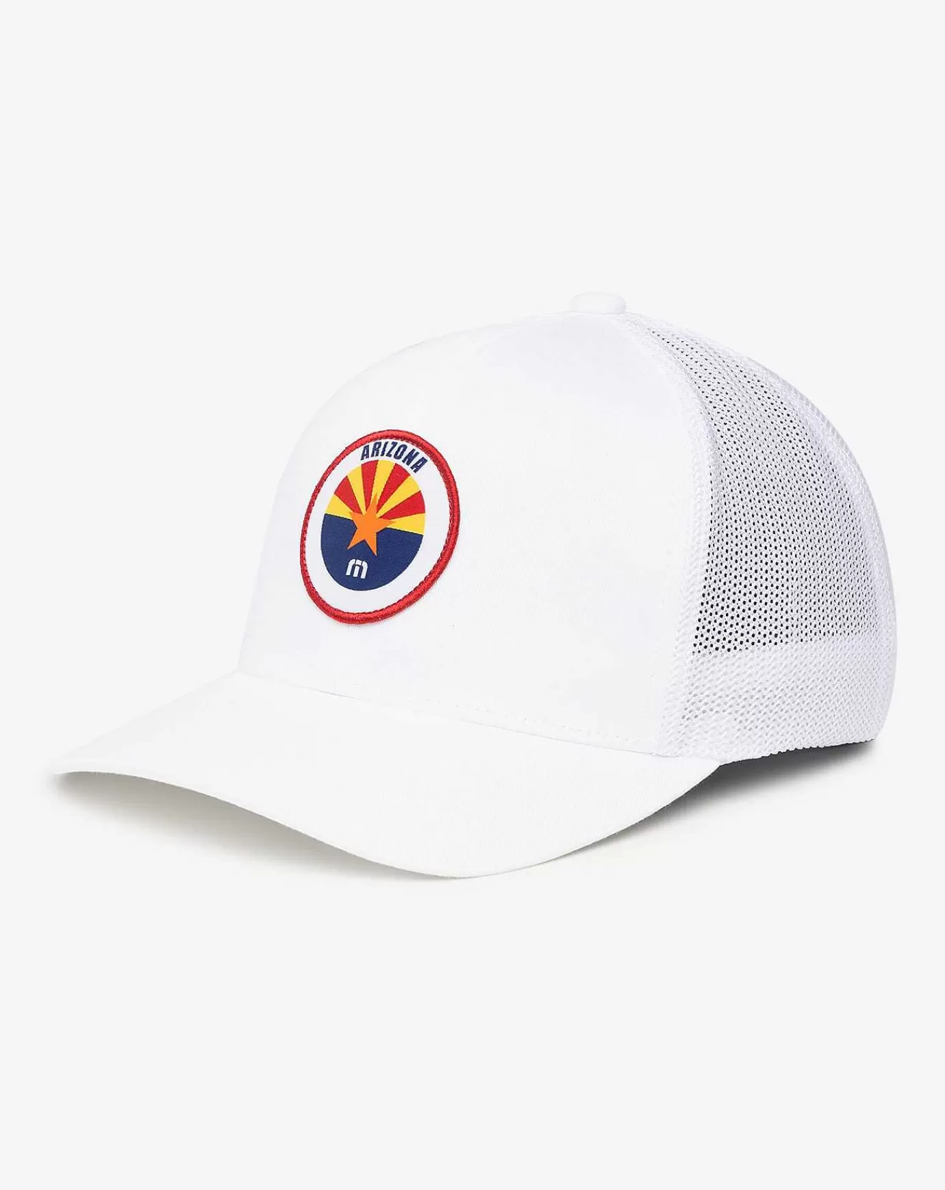 Clearance Travis Mathew Prickly Pear Snapback Hat White