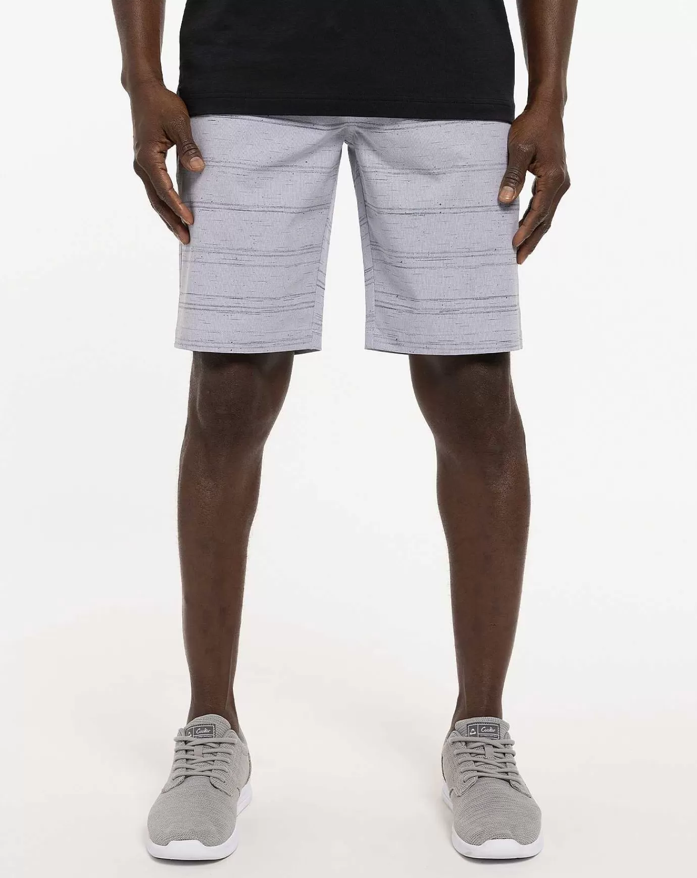 Outlet Travis Mathew Provisions Short 9In Heather Silver Bullet