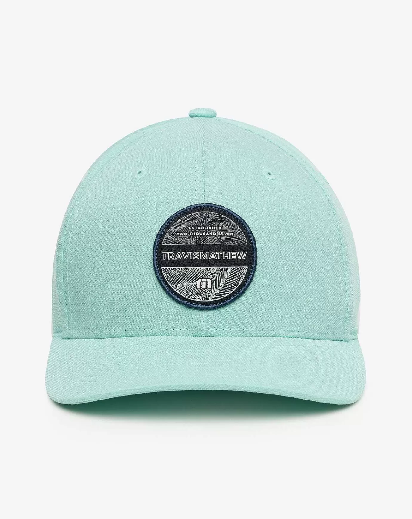 Online Travis Mathew Puerto Vallarta Fitted Hat Heather Turquoise