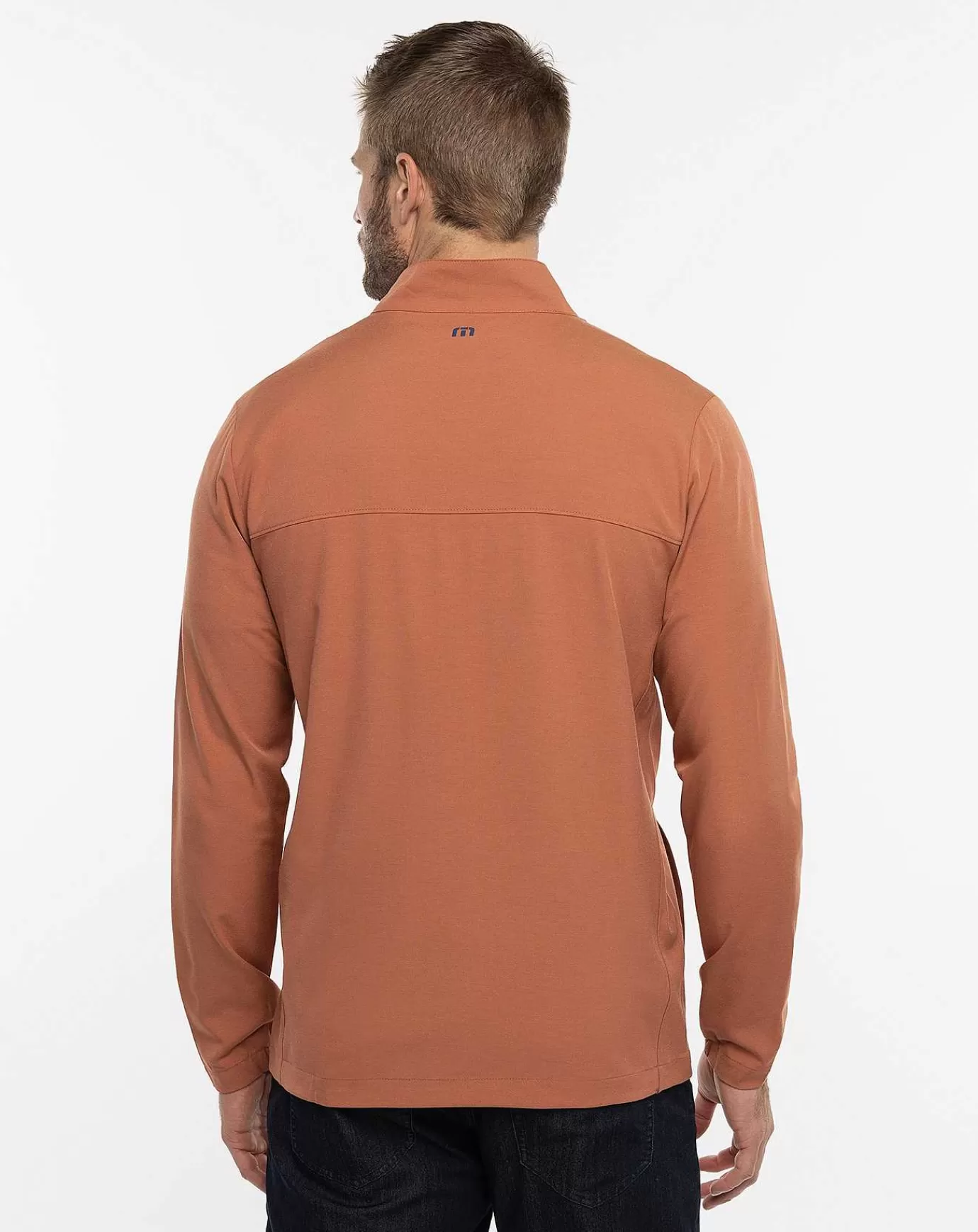 Sale Travis Mathew Quick Call Full Zip Copper