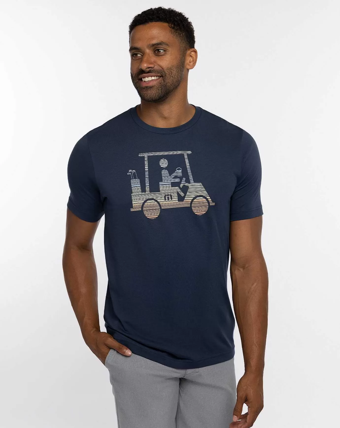 Discount Travis Mathew Race You Tee Dress Blues