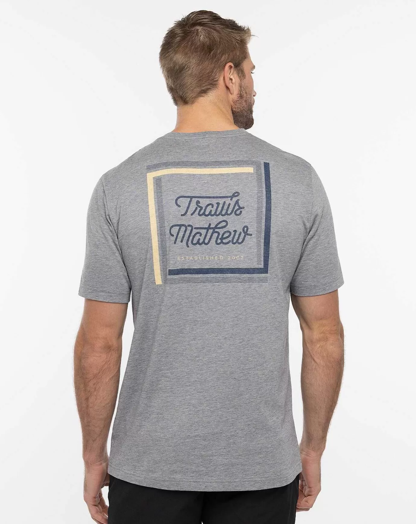 Flash Sale Travis Mathew Riviera Maya Tee Heather Grey