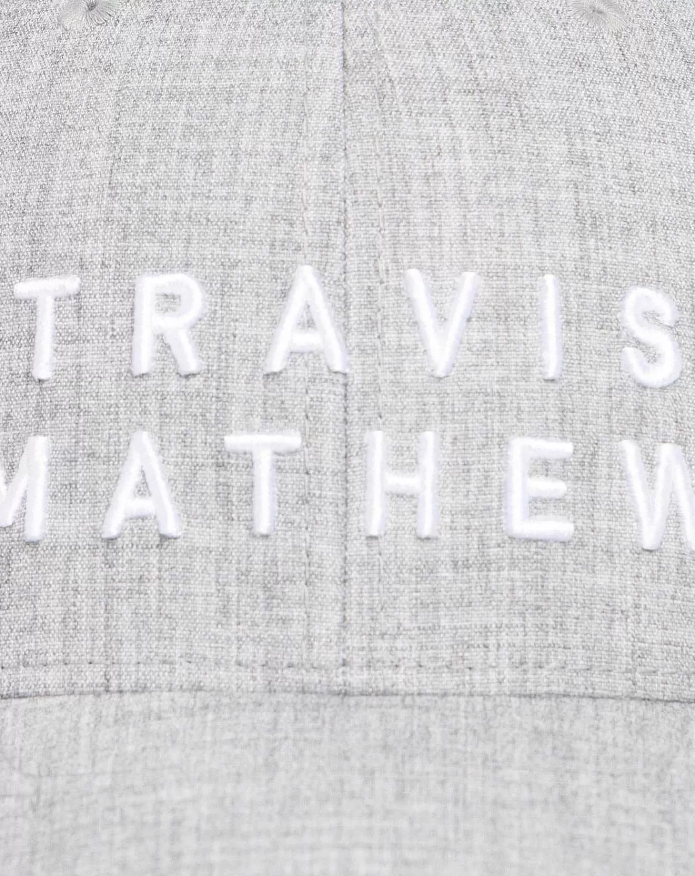 Shop Travis Mathew Rockdale Snapback Hat Heather Grey