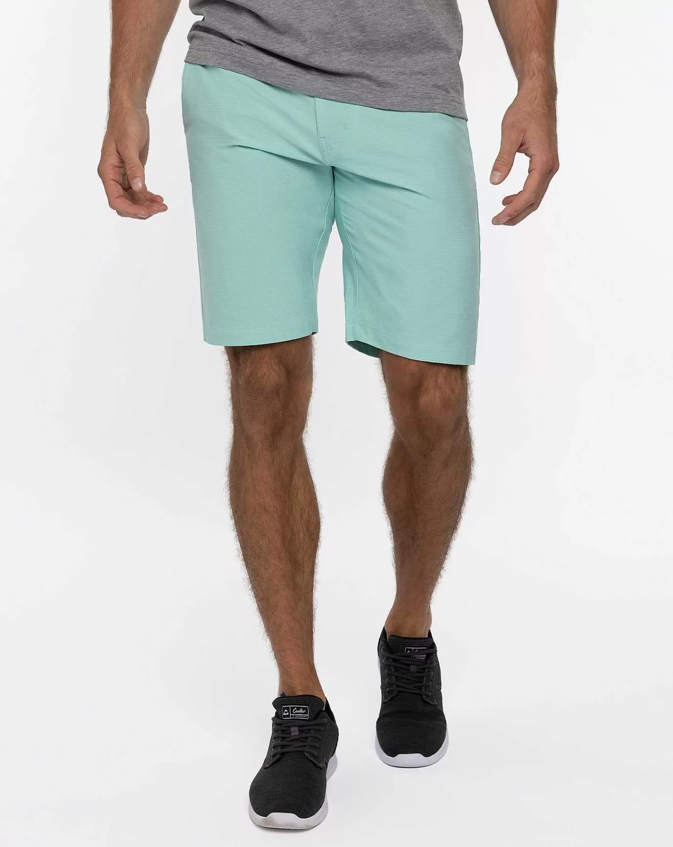 Outlet Travis Mathew Sand Harbor Short 9In Heather Turquoise