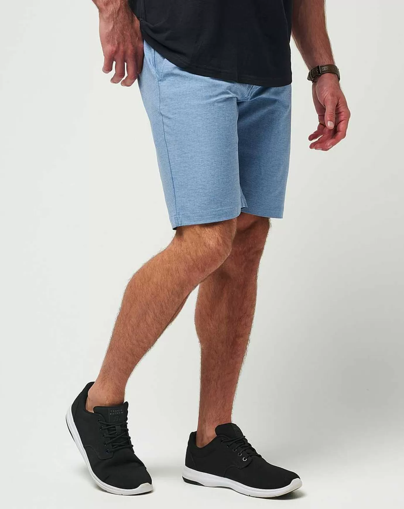 Clearance Travis Mathew Sand Harbor Short 9In Heather Blue