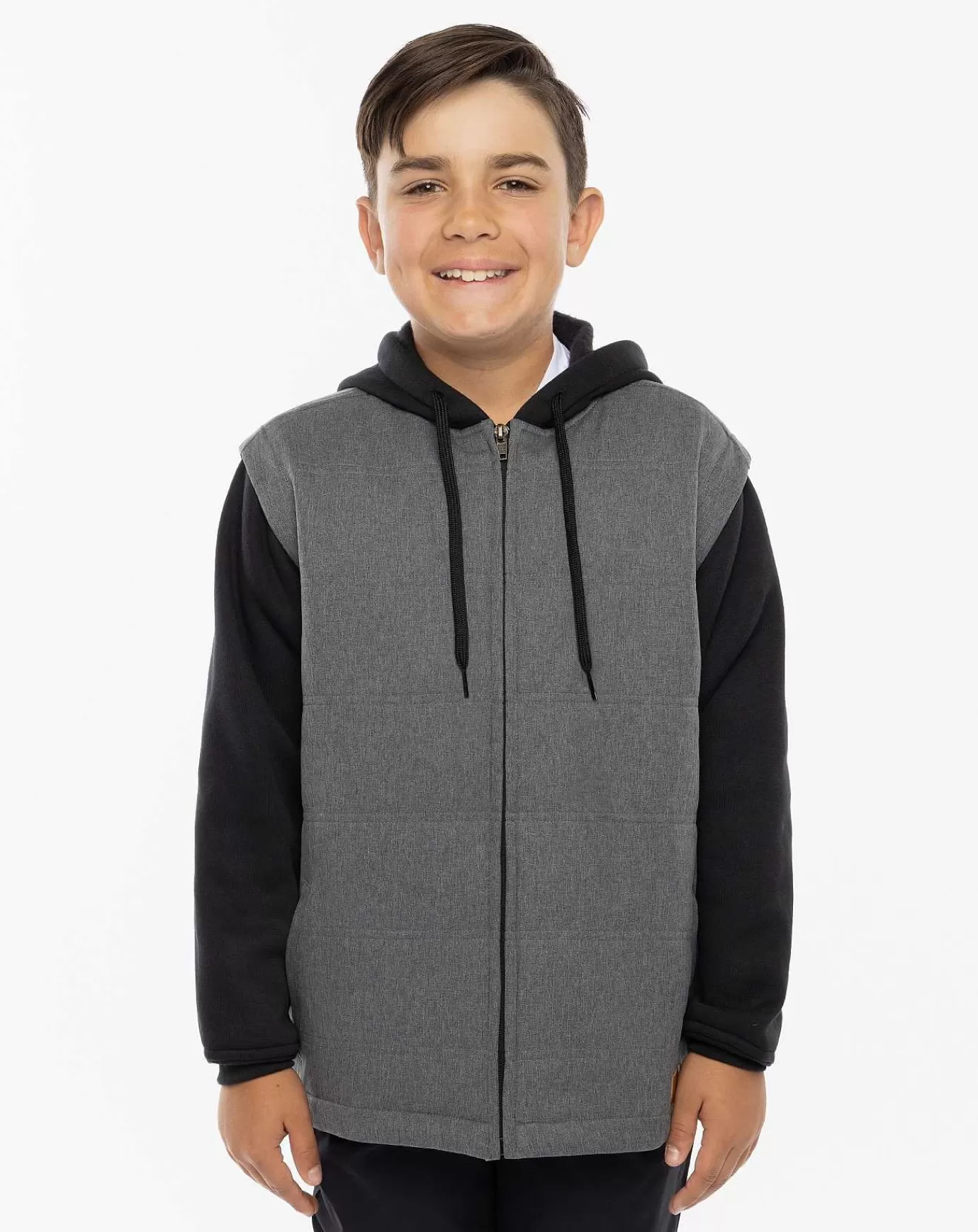 Shop Travis Mathew Scavenger Youth Jacket Heather Dark Grey