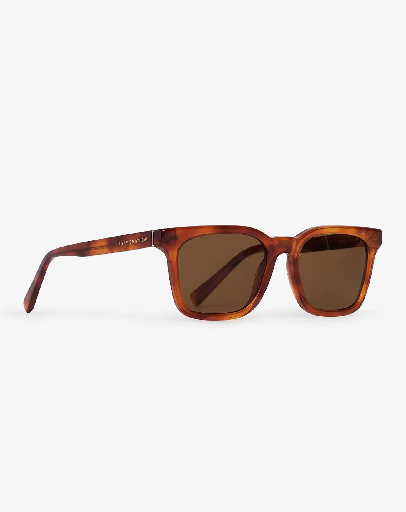 Outlet Travis Mathew Seacliff Sunglasses Light Tort/Bronze Polar