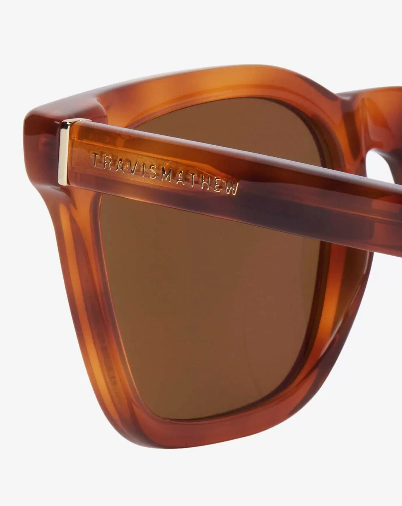 Outlet Travis Mathew Seacliff Sunglasses Light Tort/Bronze Polar