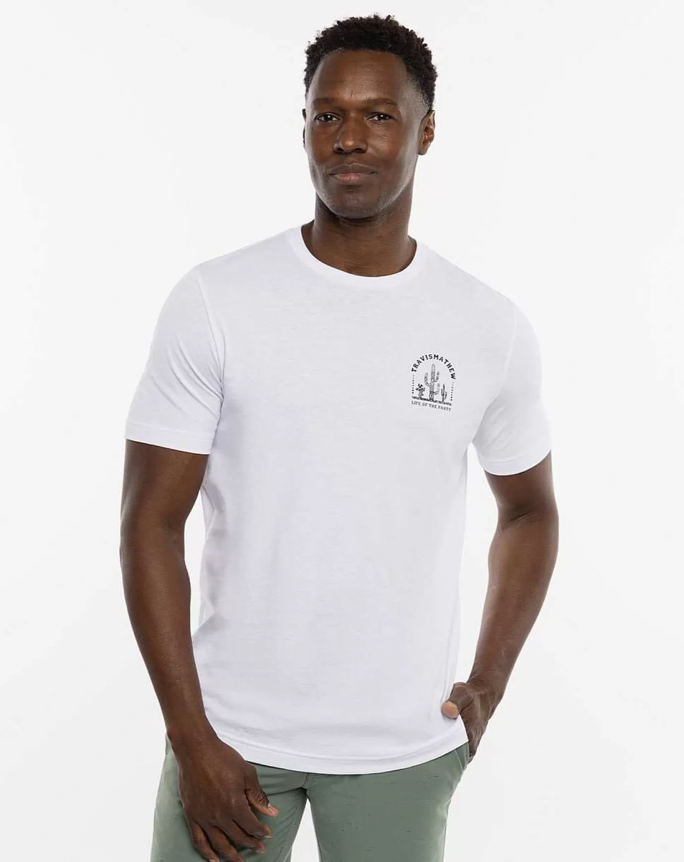 Flash Sale Travis Mathew Send To Voicemail Tee White