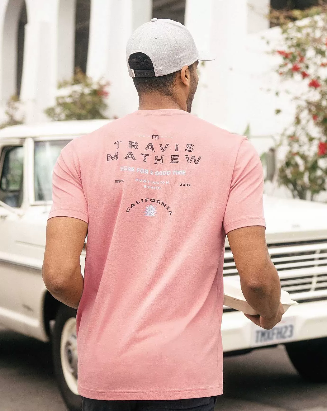 Best Travis Mathew Shore Excursion Tee Dusty Rose