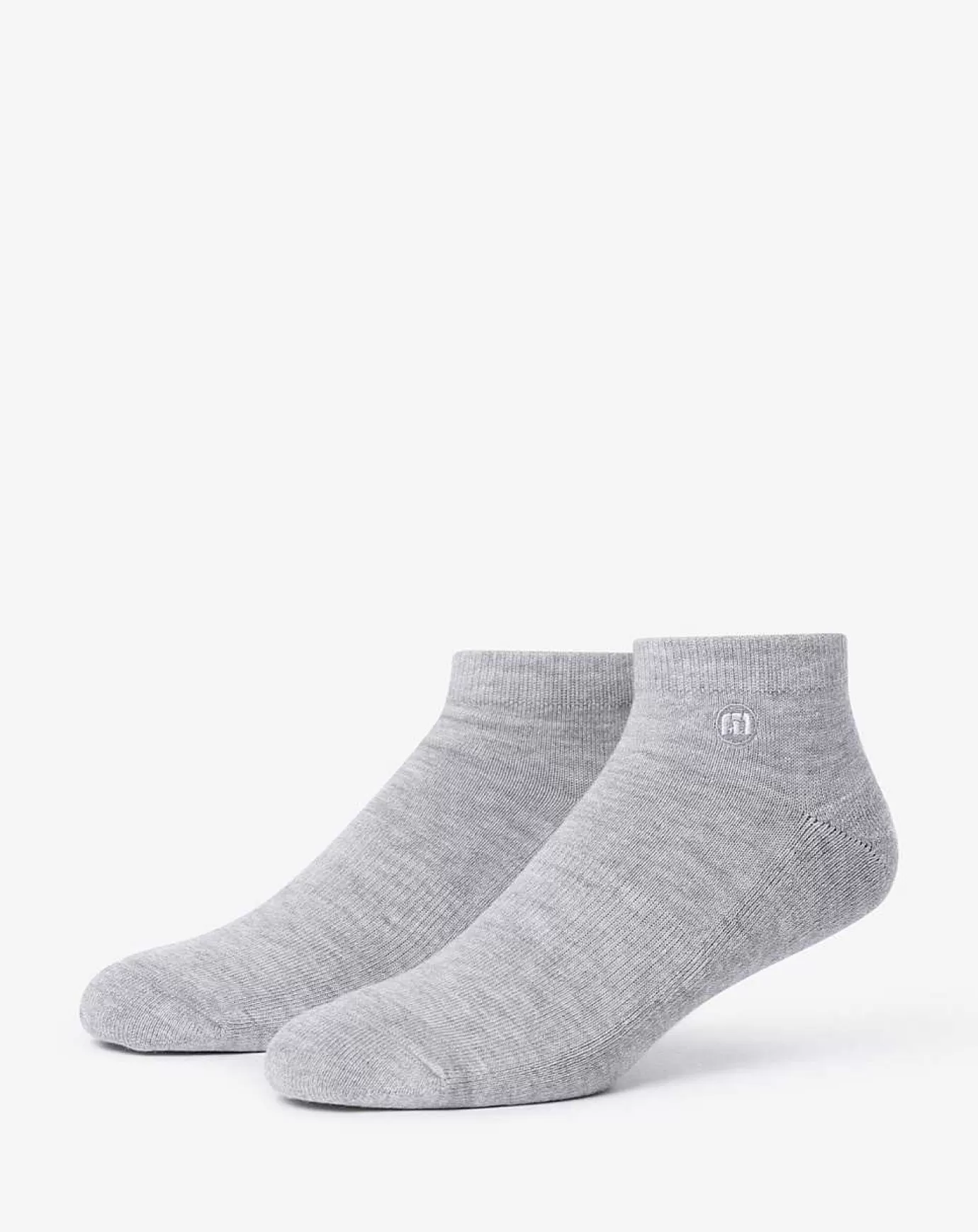 Discount Travis Mathew Shorty Smalls 2.0 Ankle Sock Heather Alloy