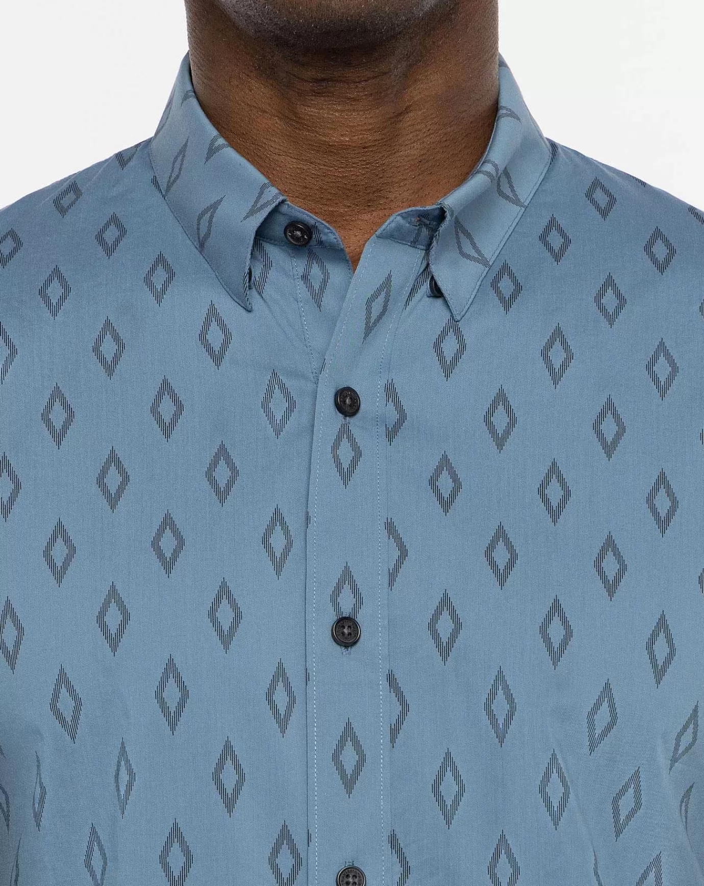 Cheap Travis Mathew Sidetracked Button-Up Aegean