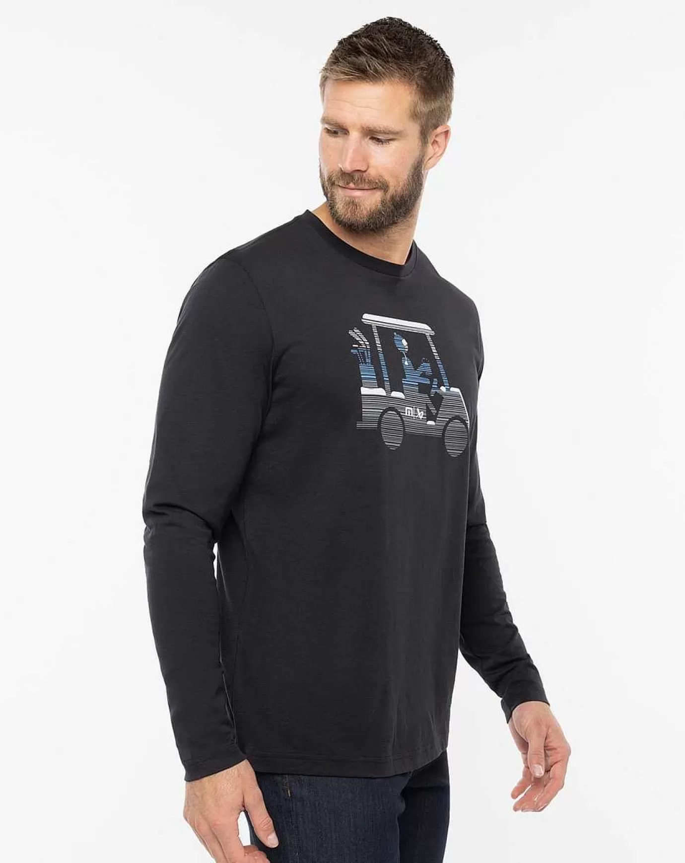 Discount Travis Mathew Sled Shack Tee Black