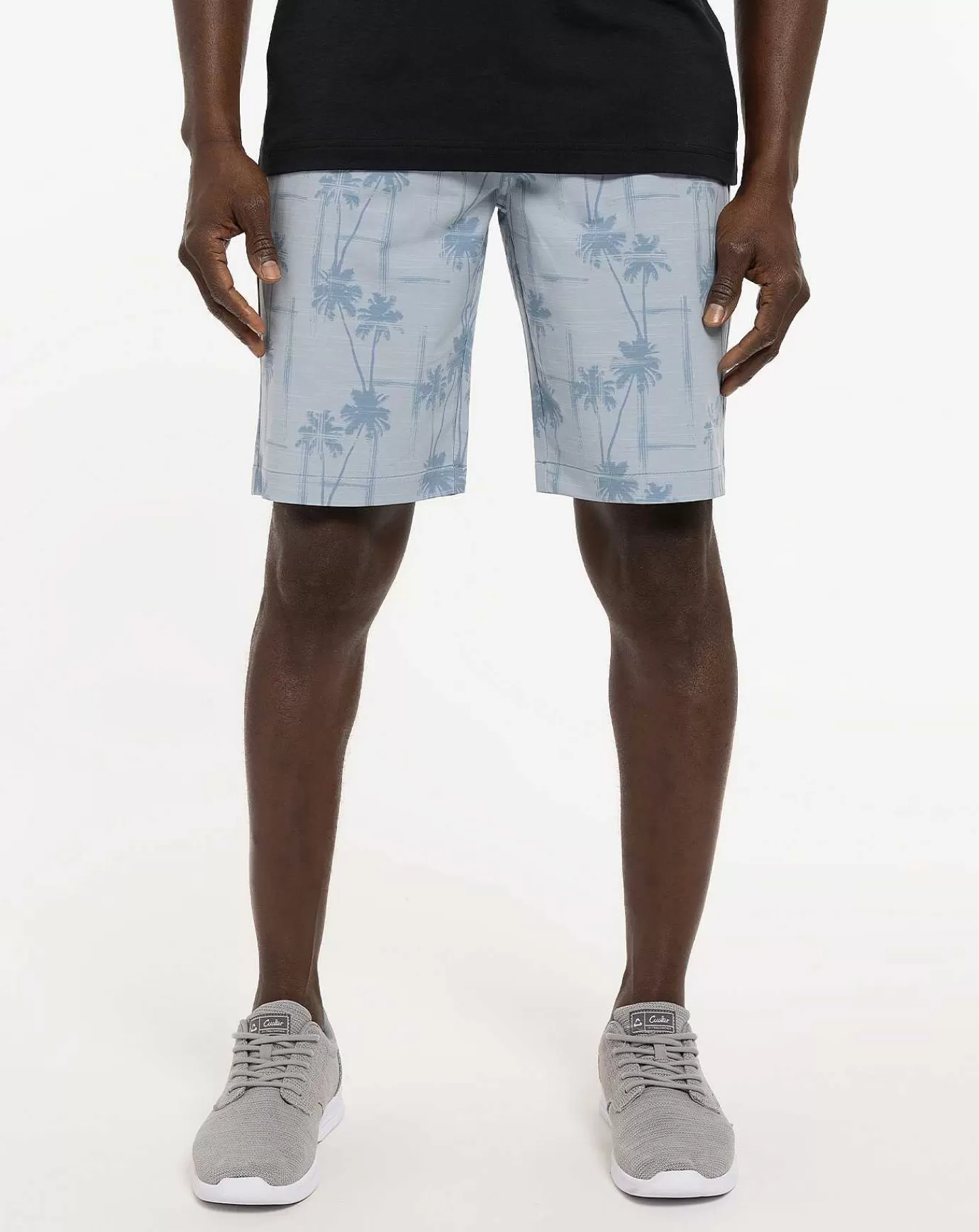 Shop Travis Mathew Smooth Talker Short 9In Heather Faded Denim