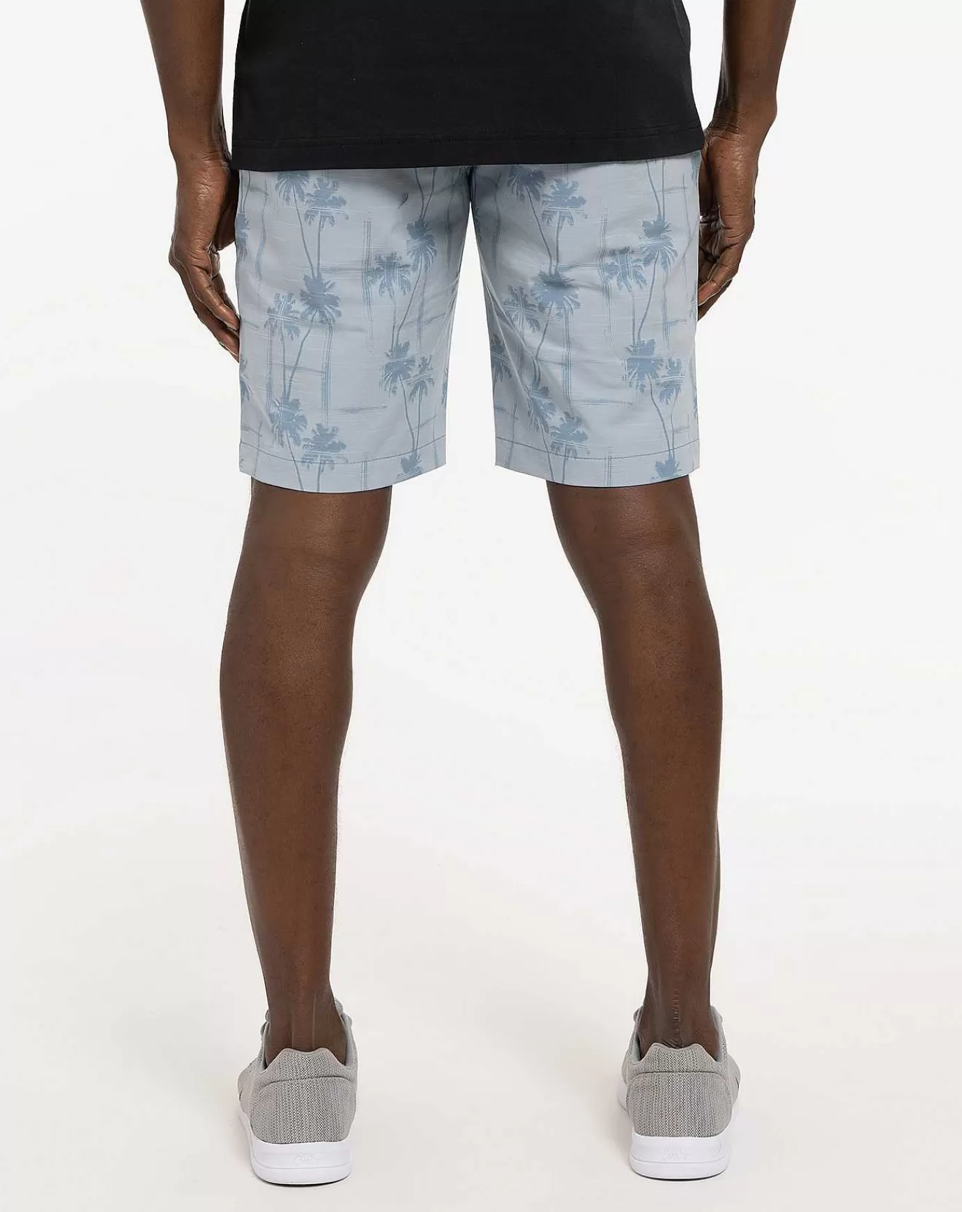 Shop Travis Mathew Smooth Talker Short 9In Heather Faded Denim