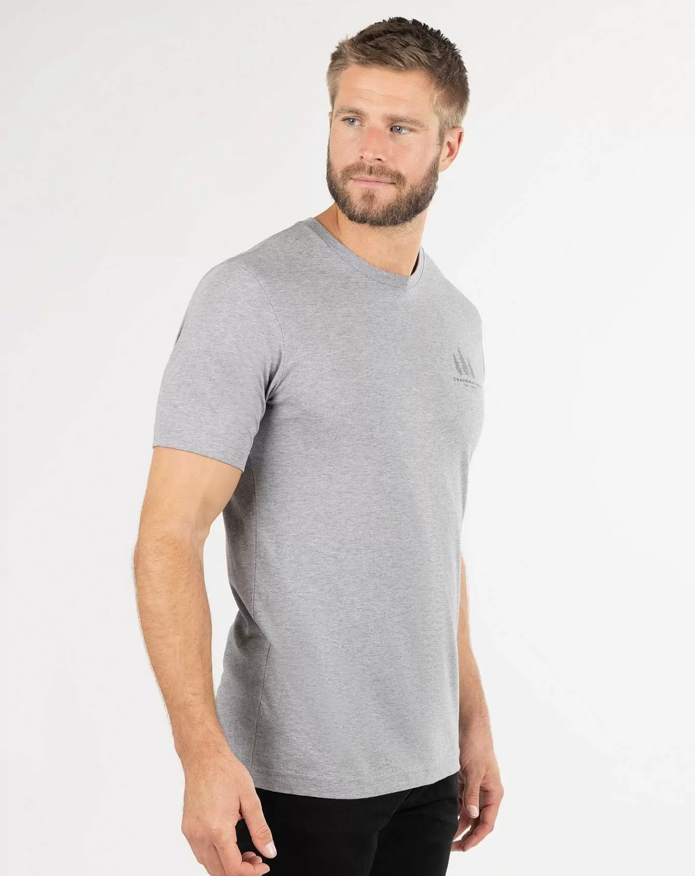 Store Travis Mathew Snow Sky Tee Heather Grey