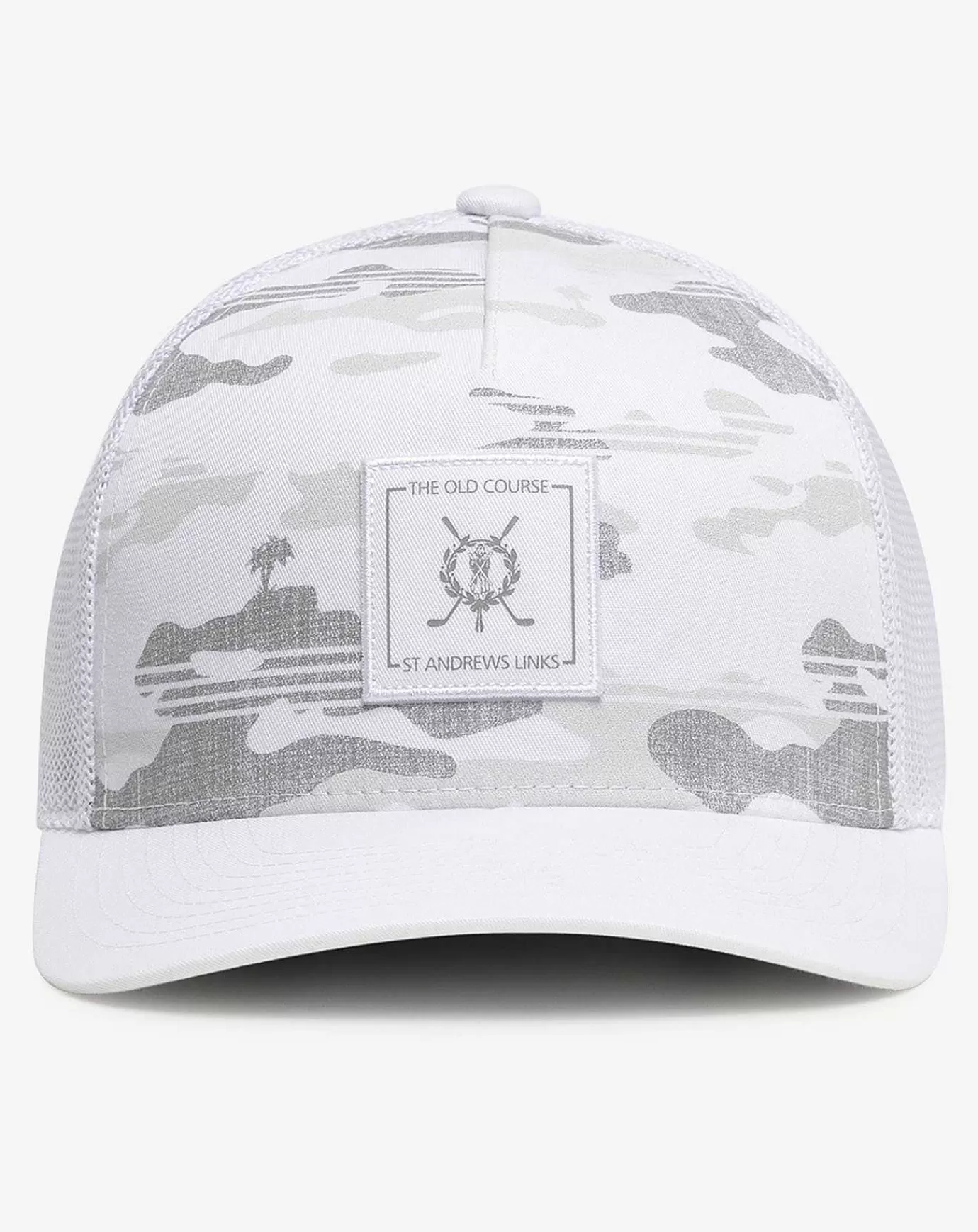 Fashion Travis Mathew St Andrews Expedition Snapback Hat White