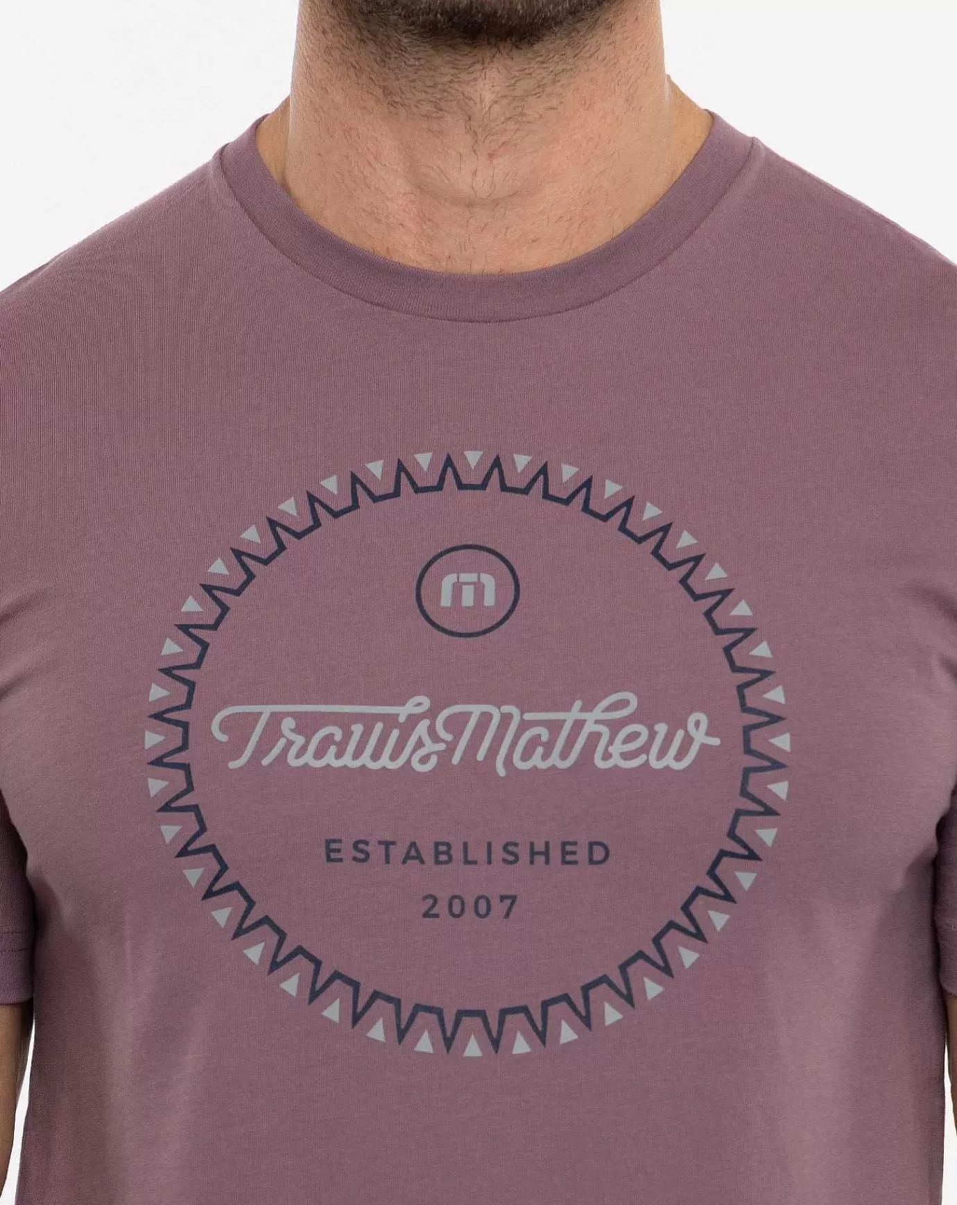 Shop Travis Mathew Stingray Swim Tee Flint