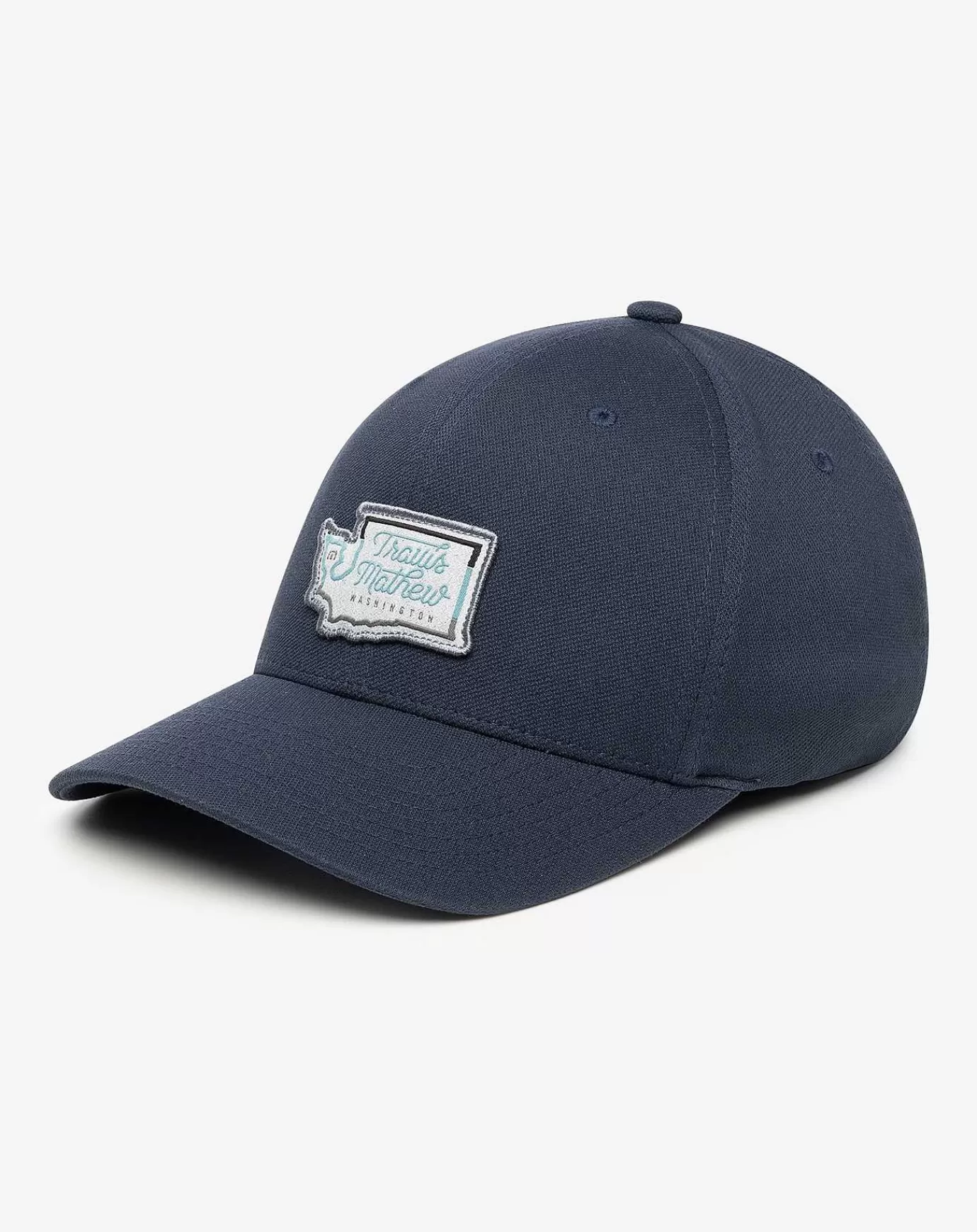 Cheap Travis Mathew Sunbreaks Fitted Hat Blue Nights