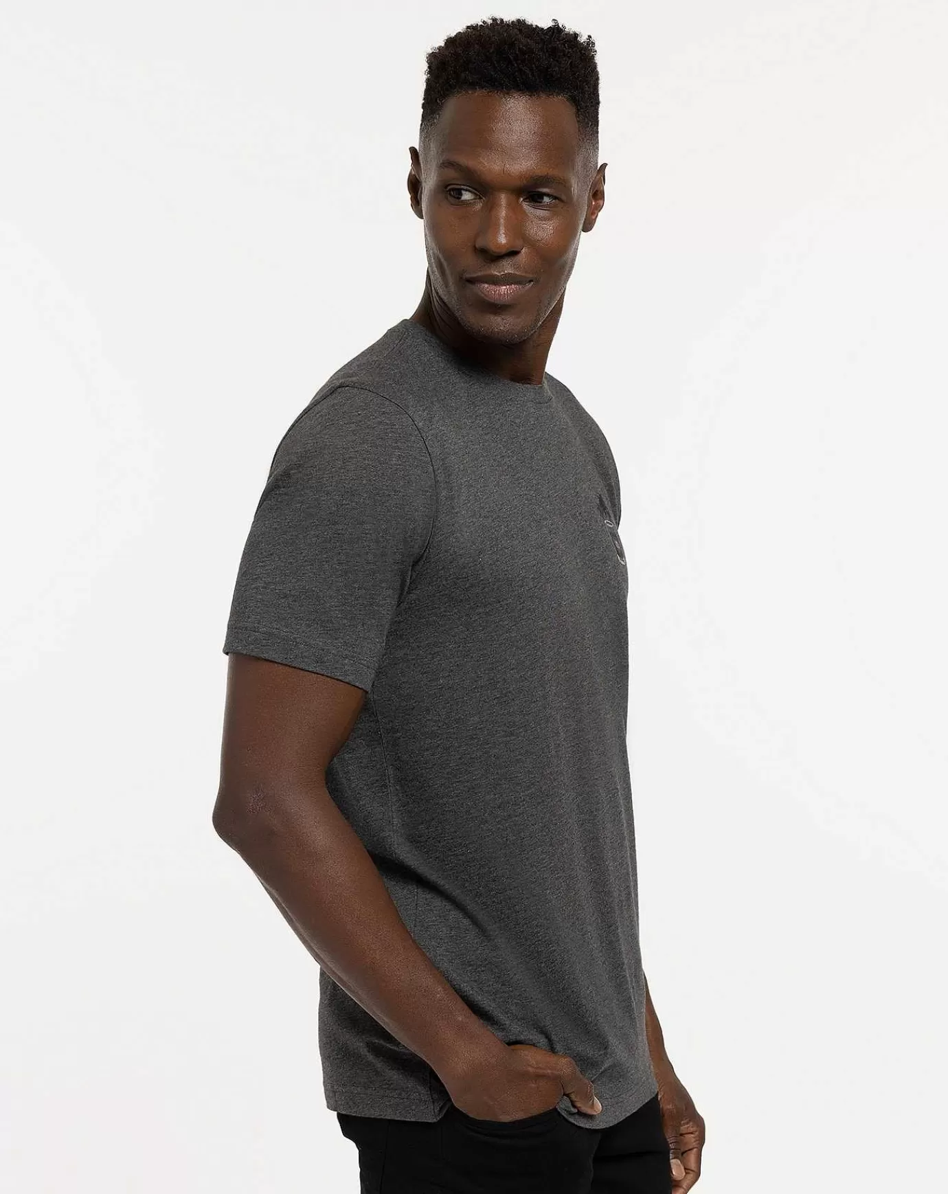 Discount Travis Mathew Tavern Tee Heather Grey Pinstripe