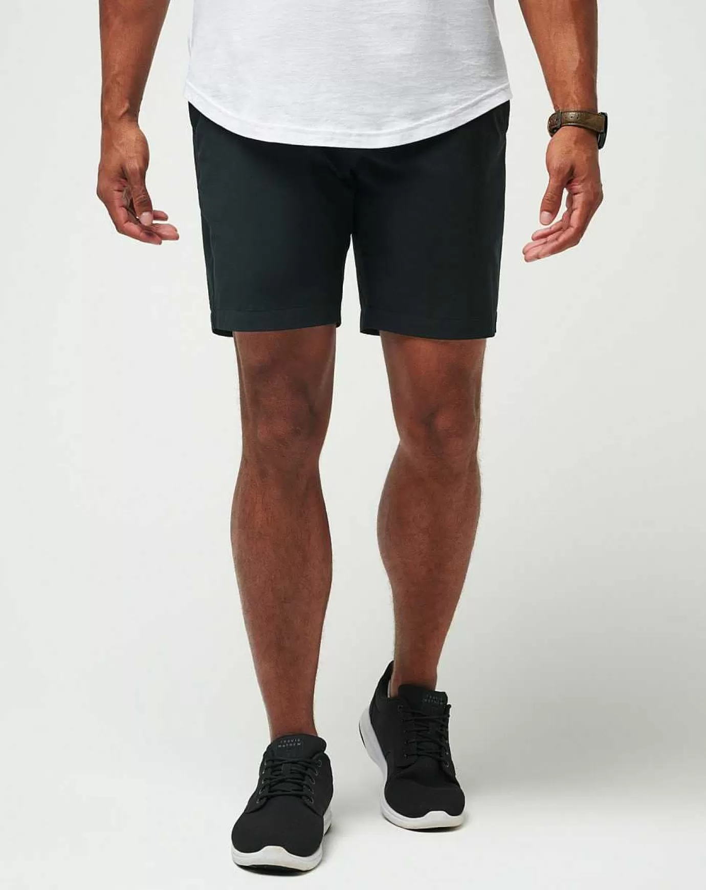 Fashion Travis Mathew Tech Chino Short 8In Black