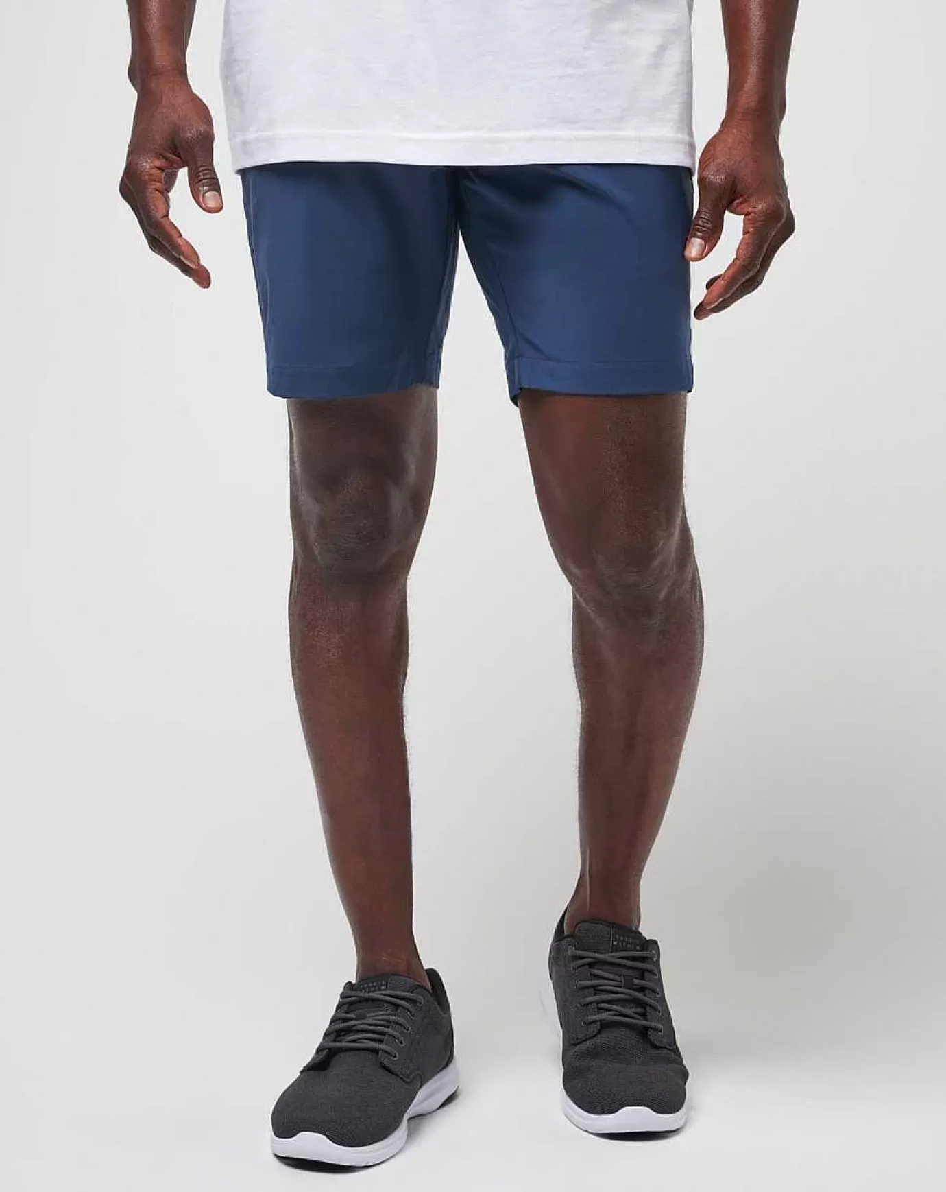 Sale Travis Mathew Tech Chino Short 8In Dress Blues