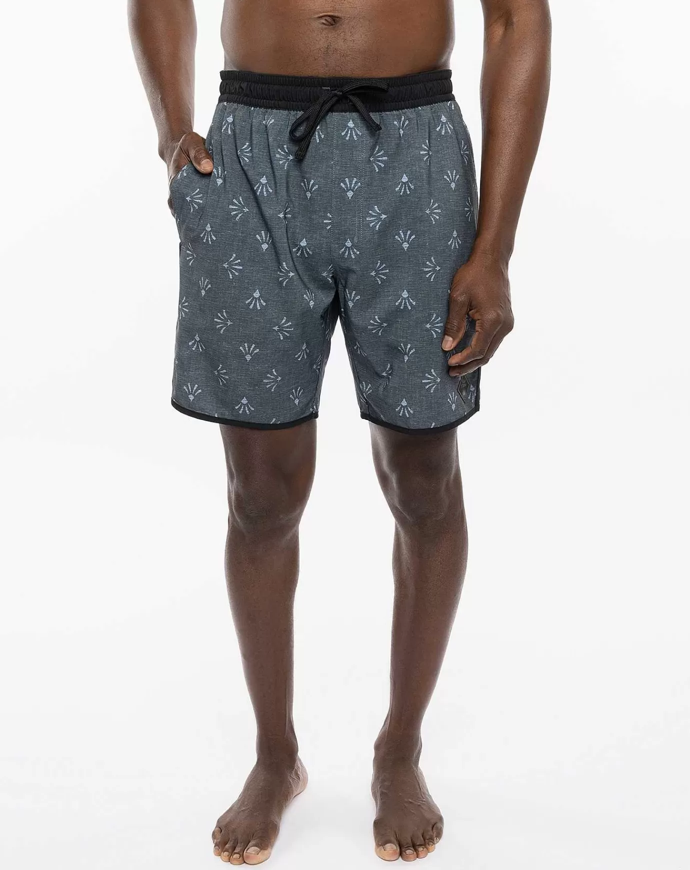 Discount Travis Mathew Terrace Park Boardshort Heather Black