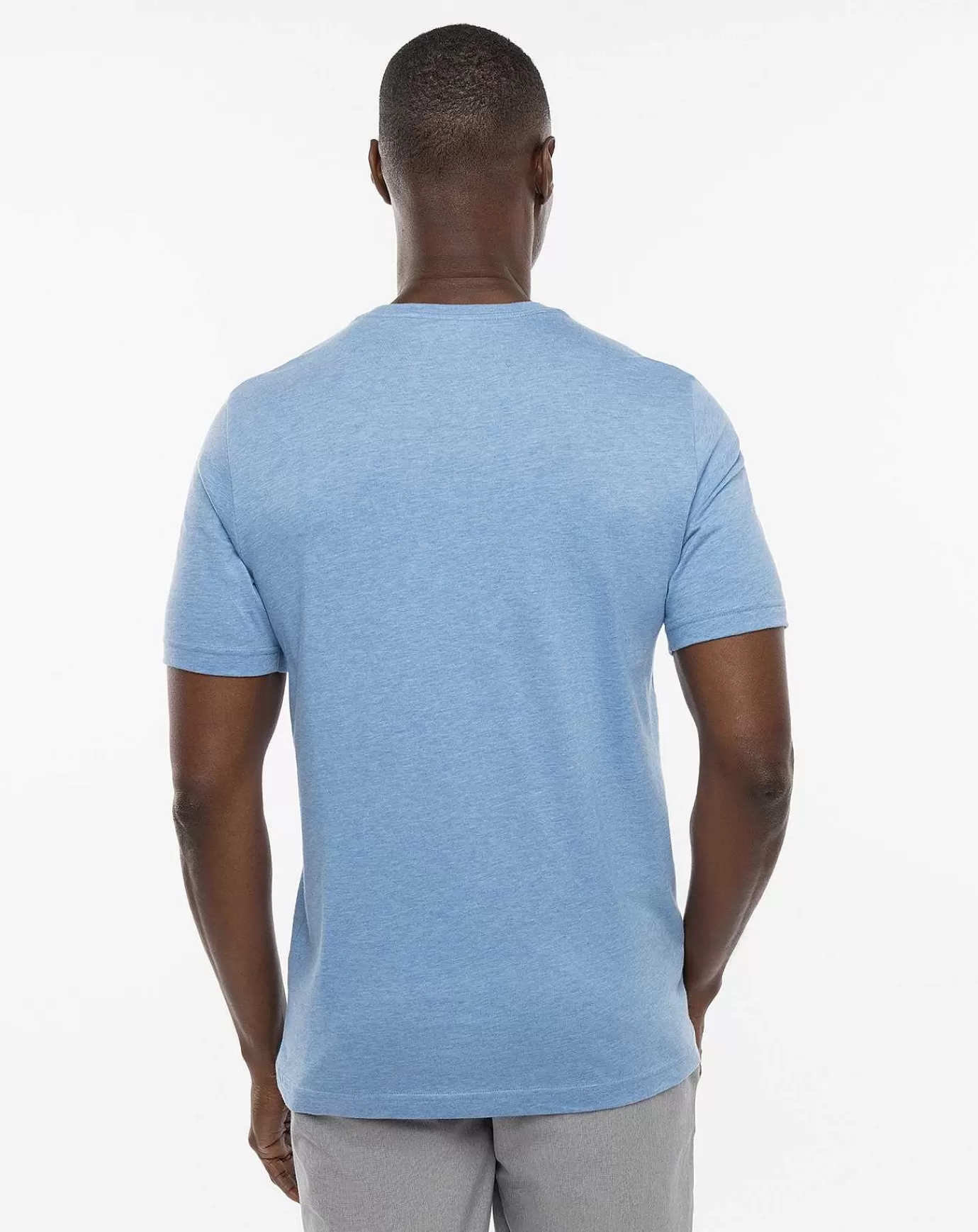 Fashion Travis Mathew The Big Isle 2.0 Tee Heather Blue