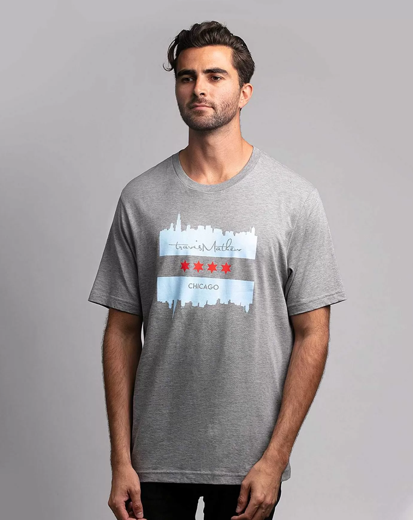 Best Travis Mathew The Casey Tee Heather Grey