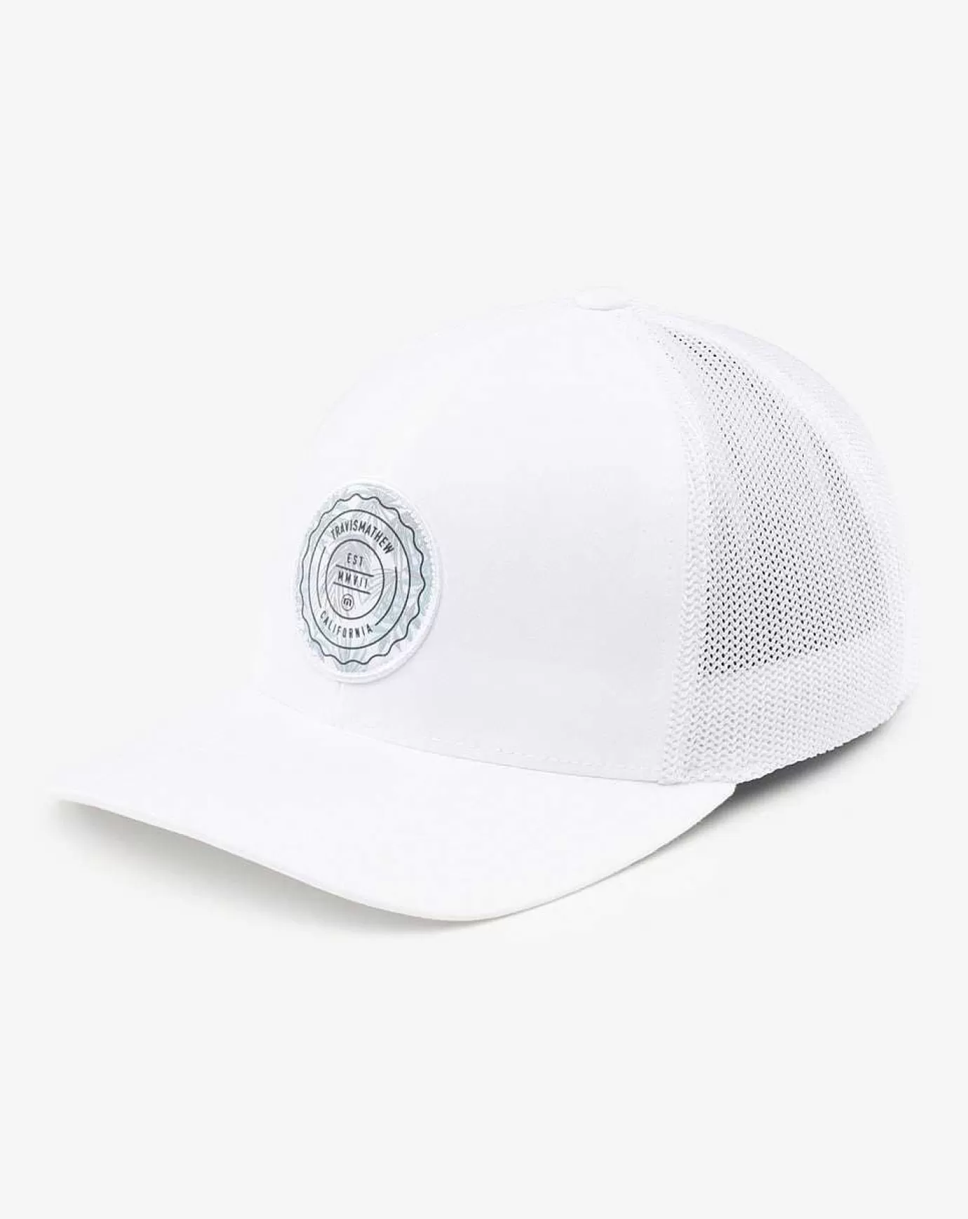 Online Travis Mathew The Patch Floral Snapback Hat White