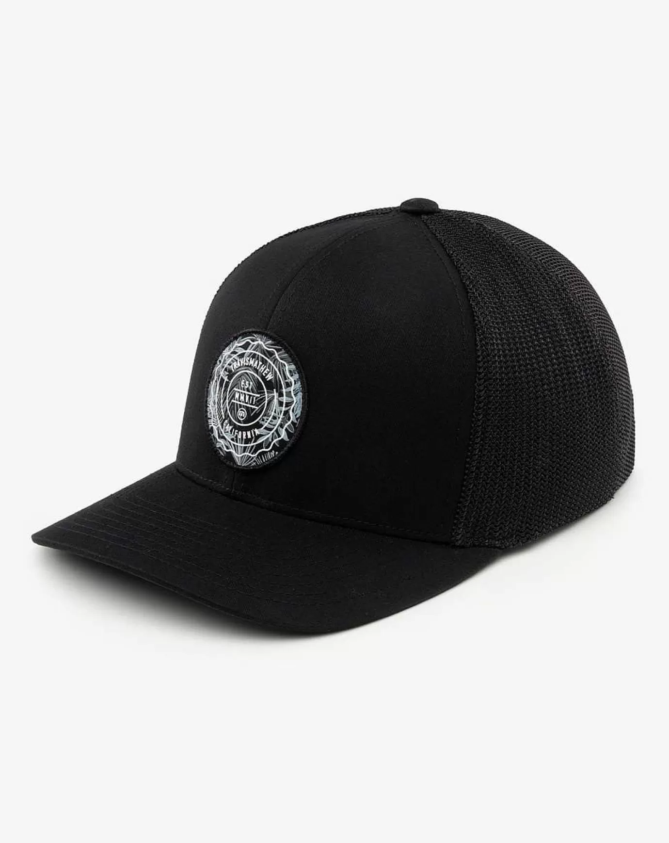 Hot Travis Mathew The Patch Floral Snapback Hat Black