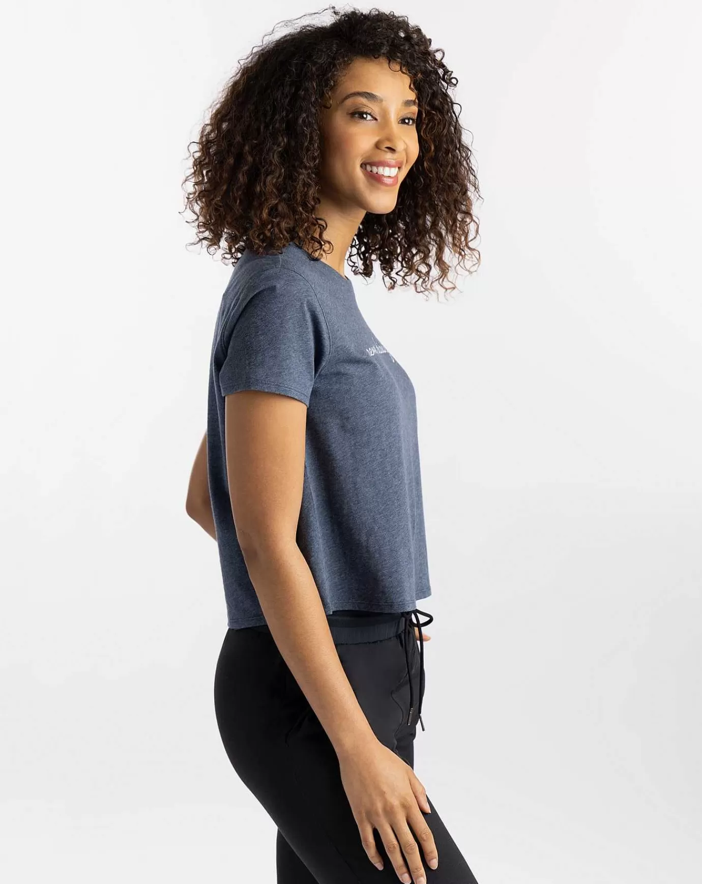 Shop Travis Mathew Tiny Bubbles Tee Heather Mood Indigo