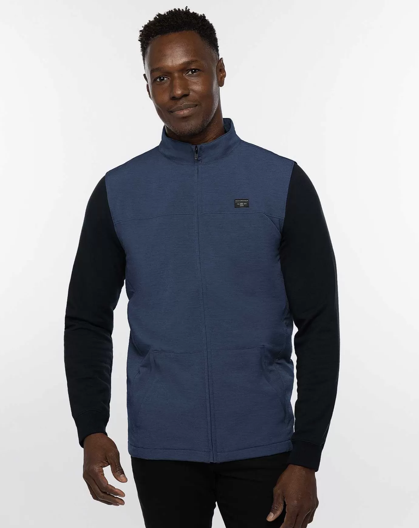 Fashion Travis Mathew Top Of The Line Vest Heather Dress Blues