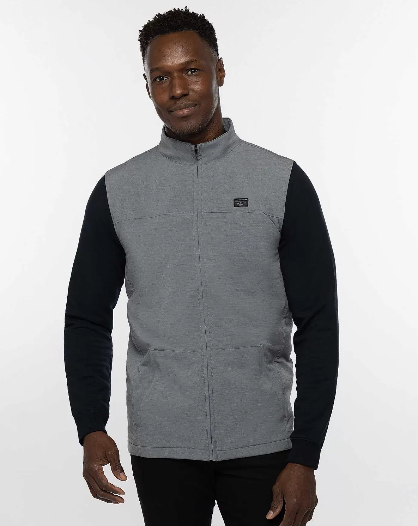 Cheap Travis Mathew Top Of The Line Vest Heather Sleet