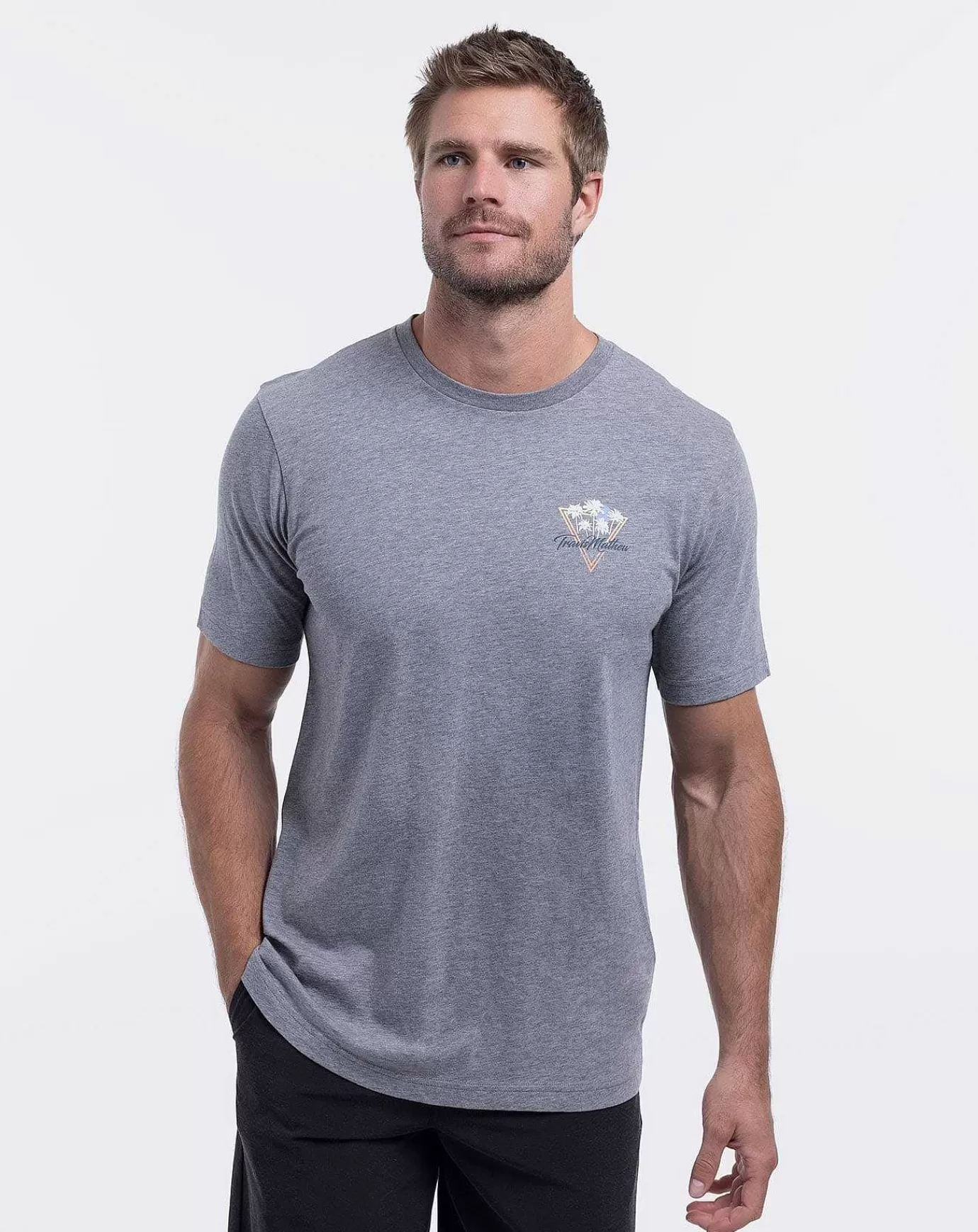 Store Travis Mathew Velocity Tee Heather Grey