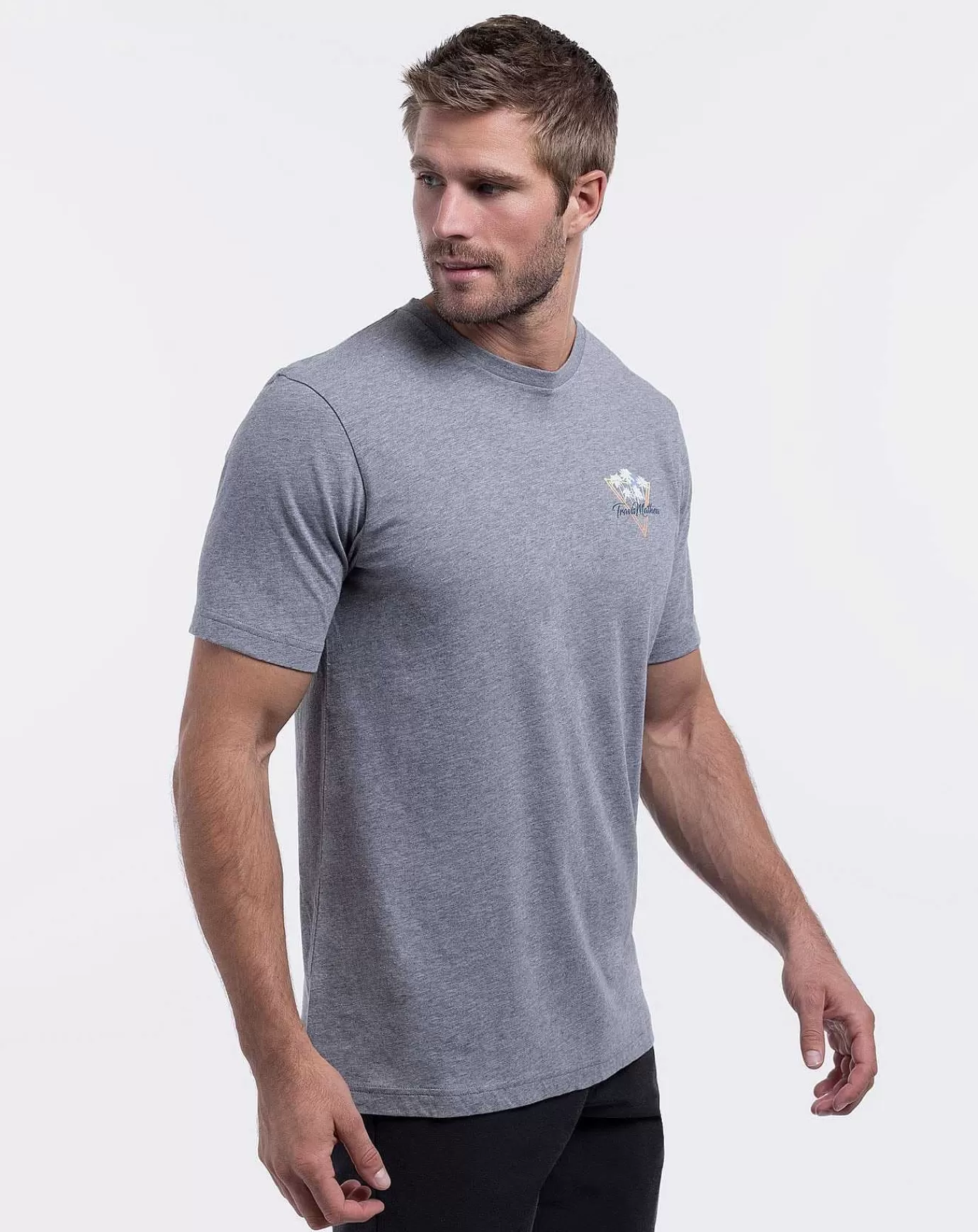 Store Travis Mathew Velocity Tee Heather Grey